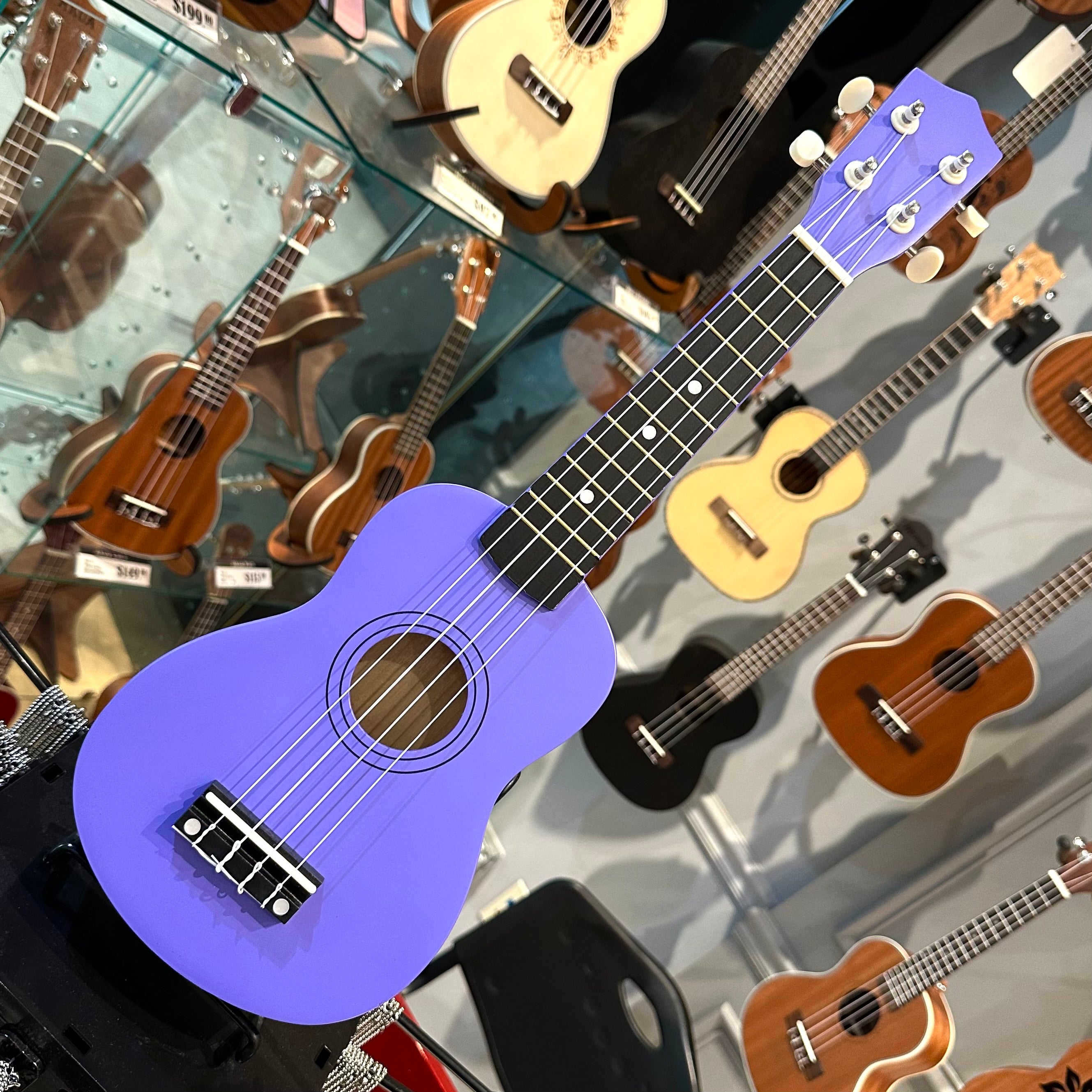 Rebrand Kids Colorful 21" Soprano Ukulele - Deep Purple