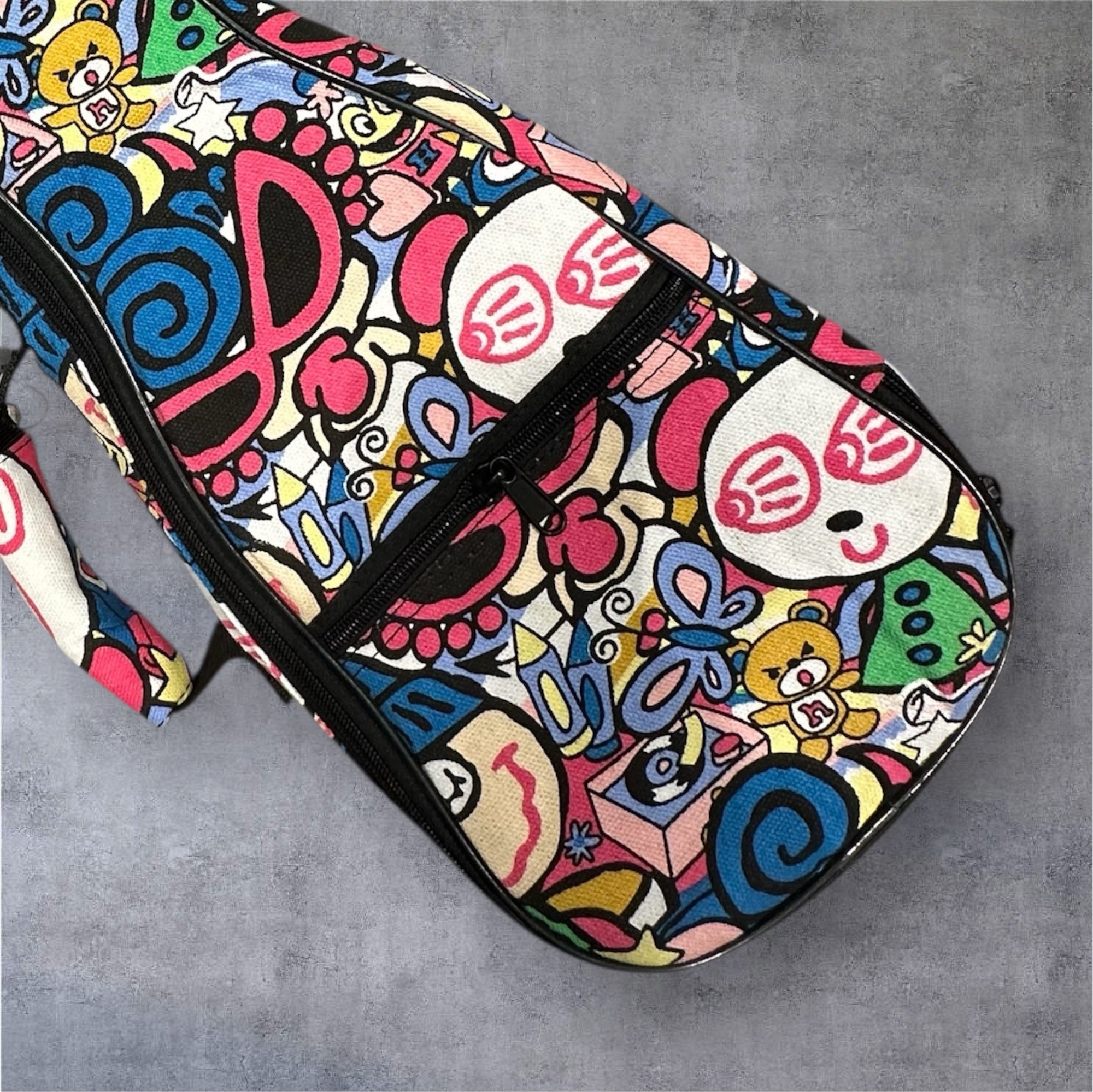 Ukulele Canvas Case: Cartoon