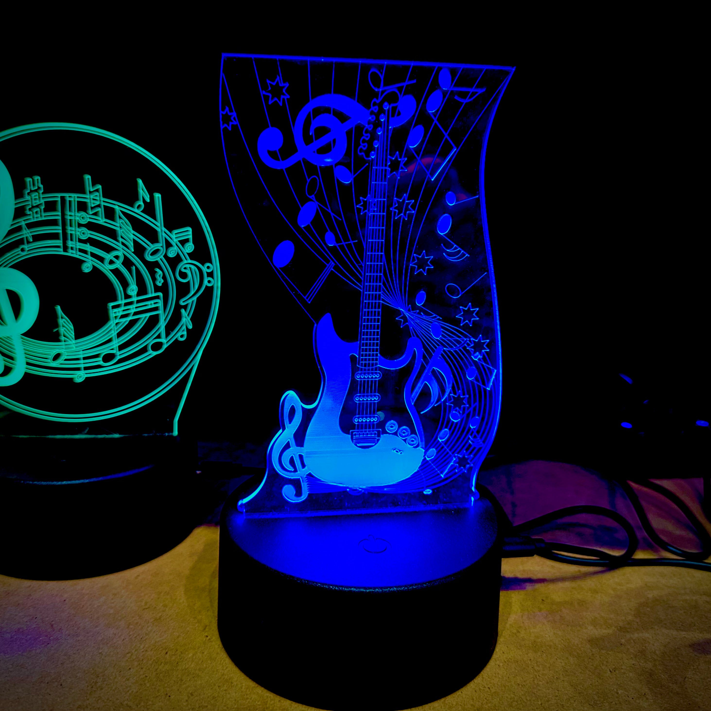 3D Music Lights: Guitar 2