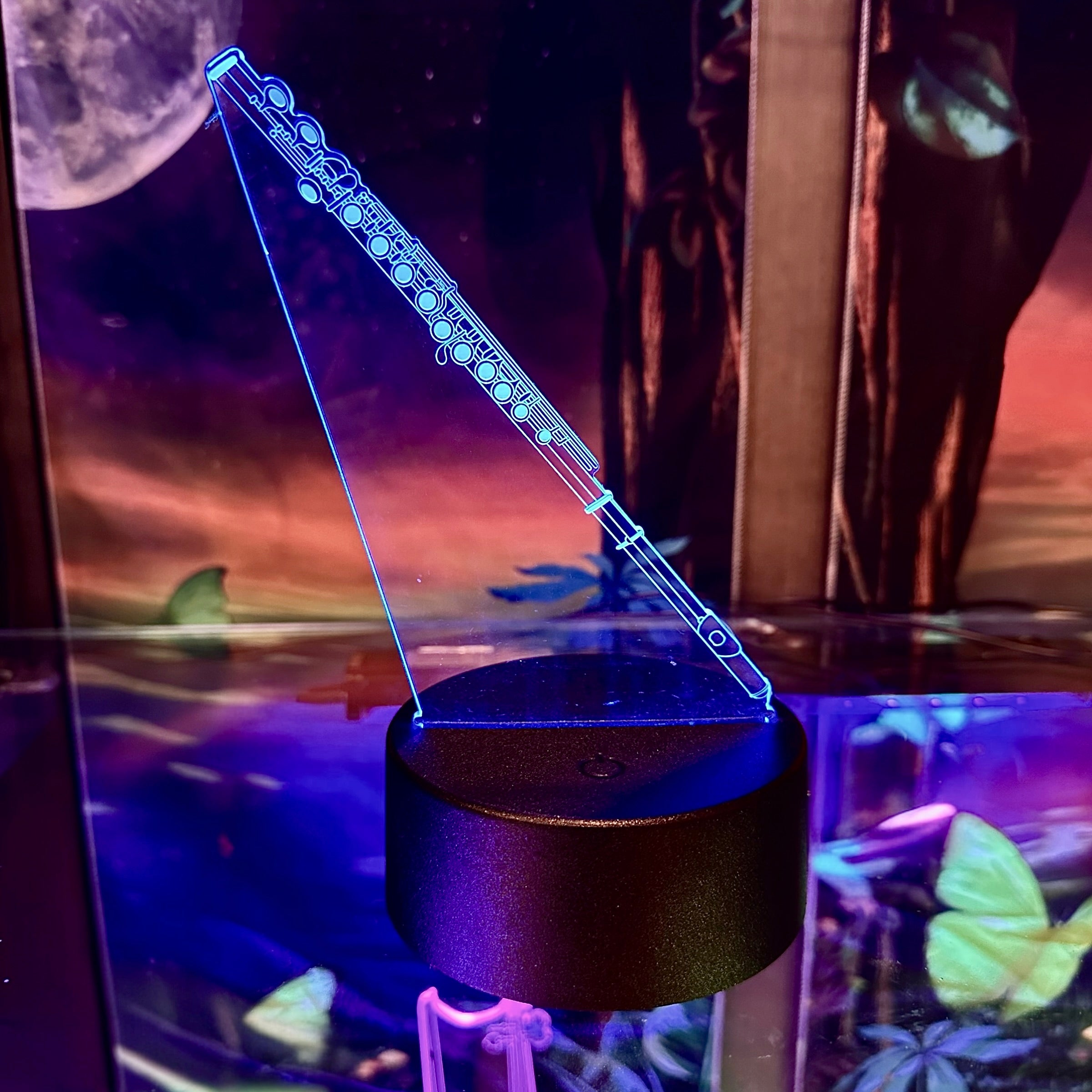 3D Music Lights: Flute