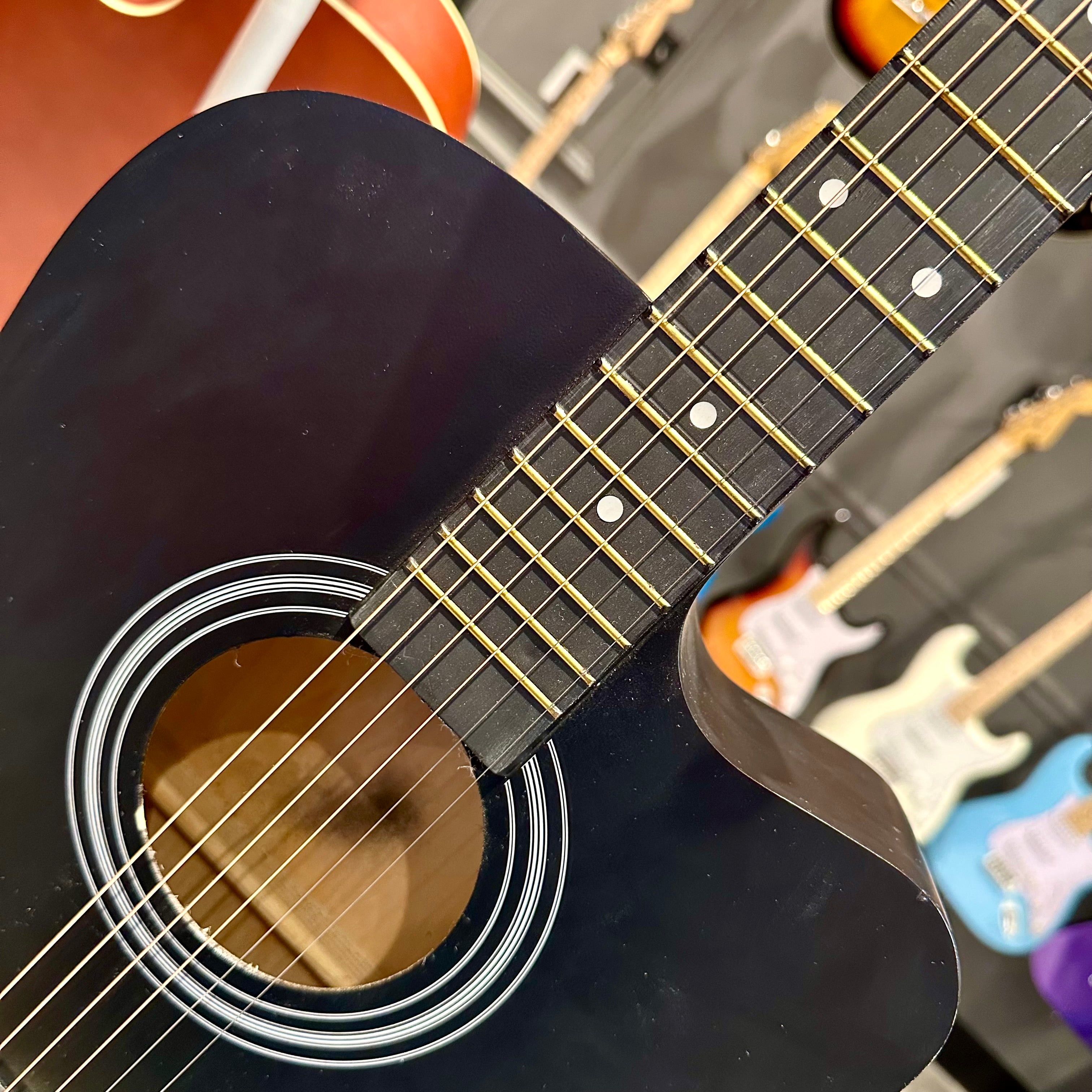 Rebrand 41" Acoustic Guitar - Black