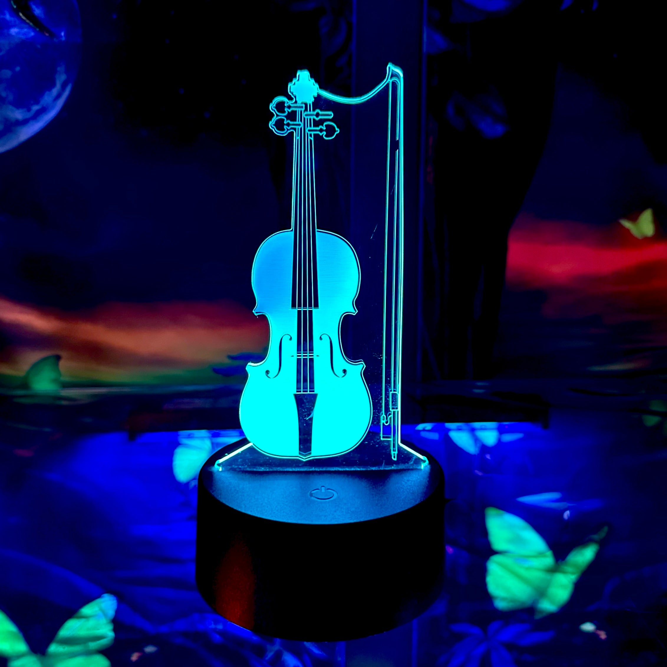 3D Music Lights: Cello