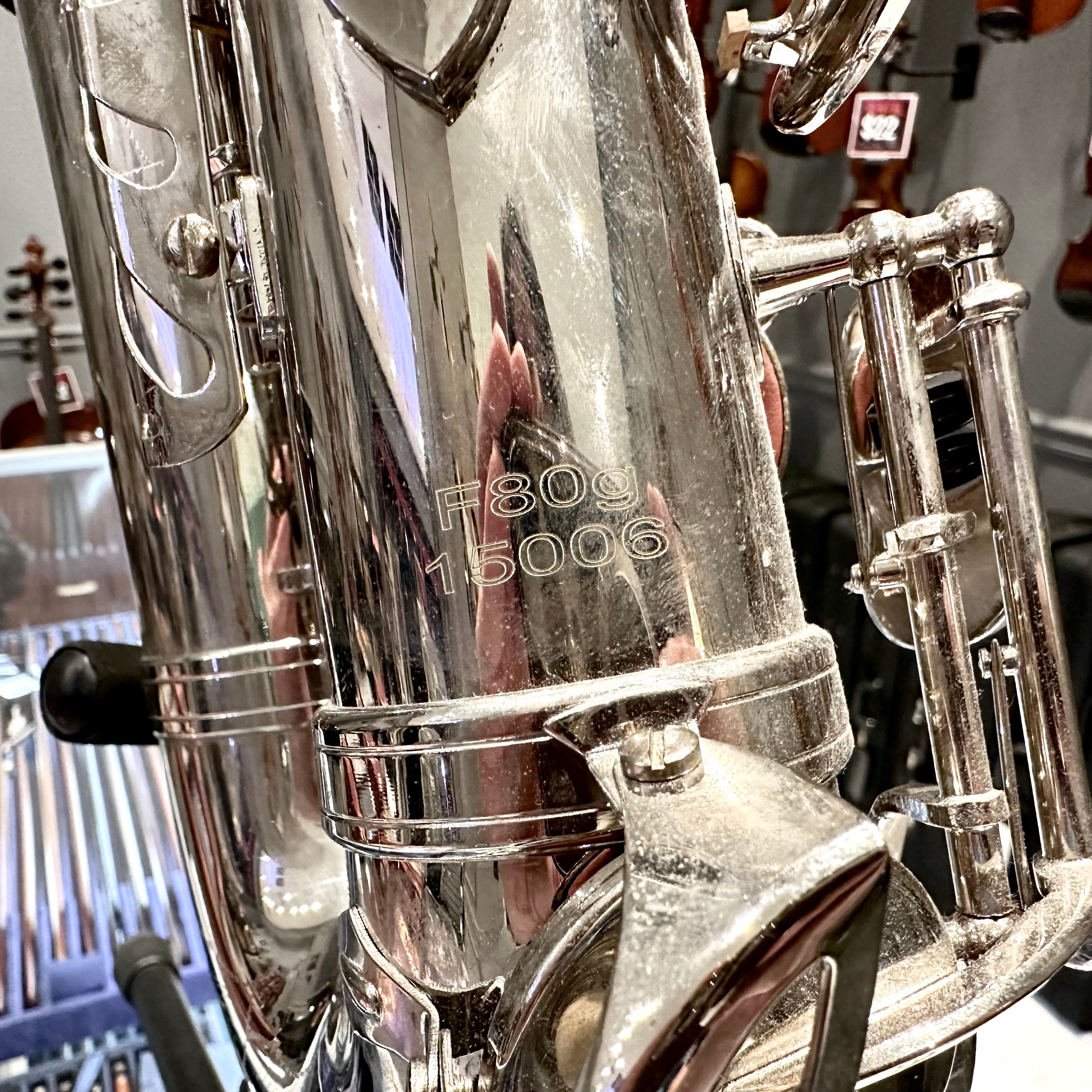 Fugue F80g: Intermediate Alto Saxophone, Nickel Plated