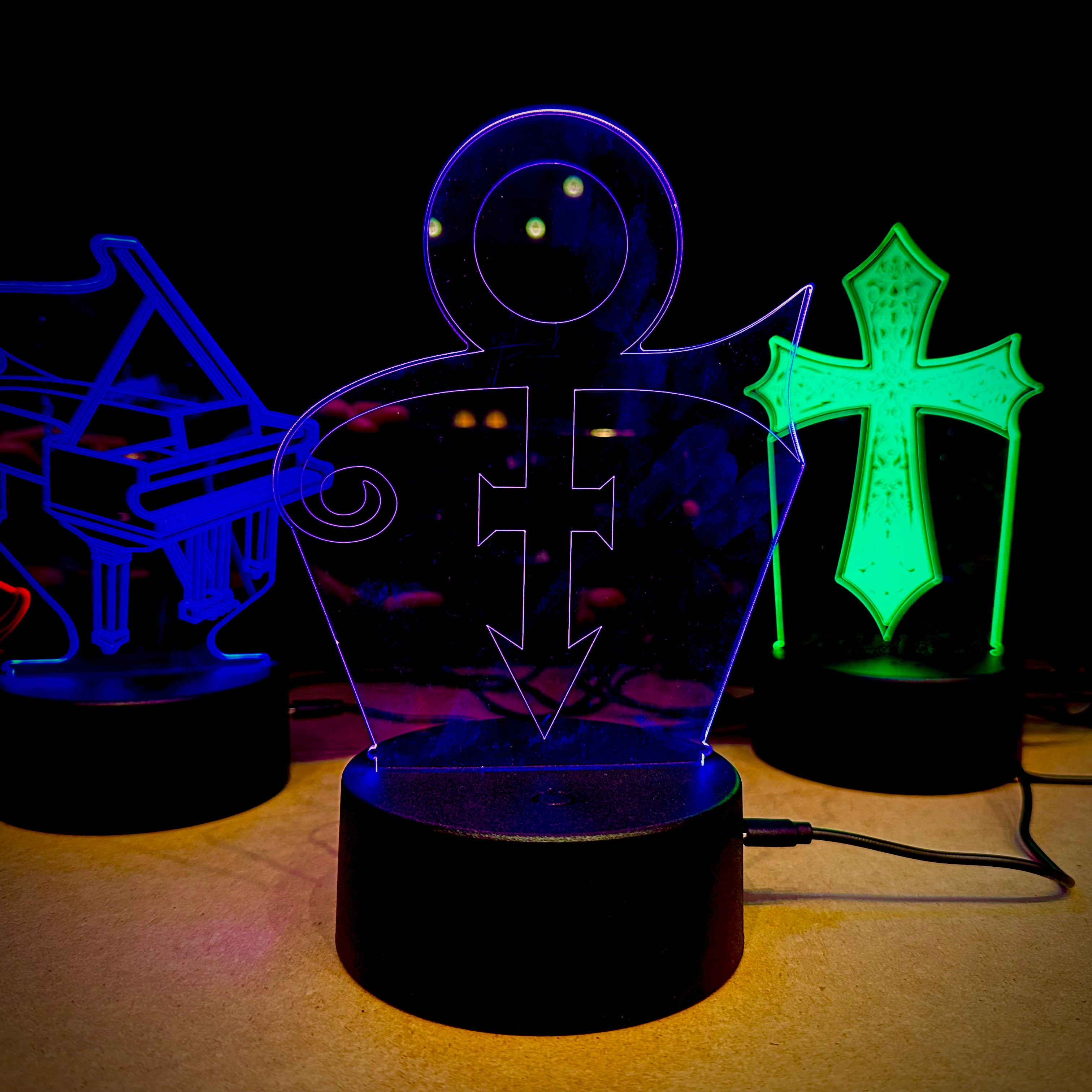 3D Music Lights: Prince