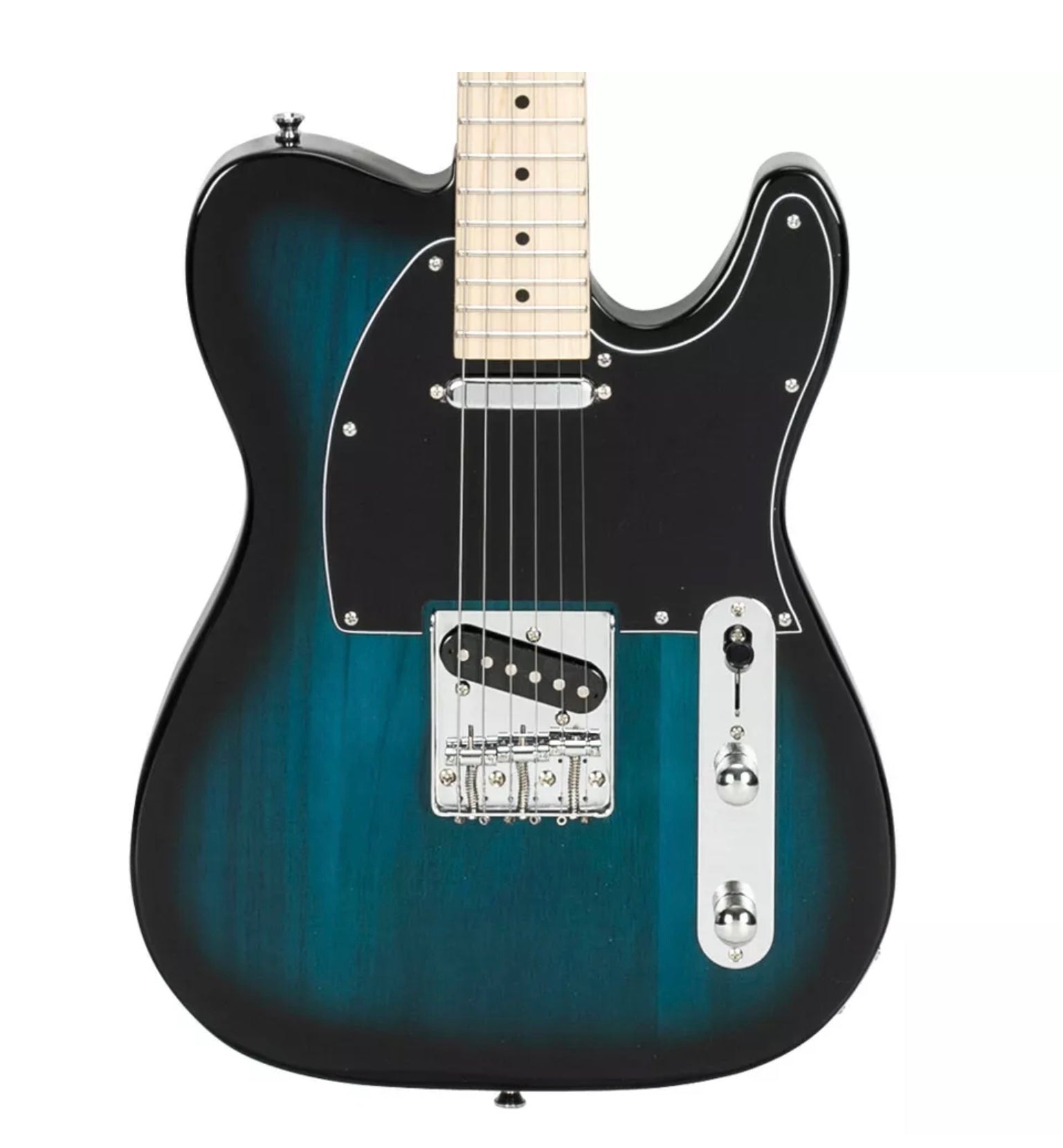 Vandross: Electric Guitar - Assorted Colors - Dark Teal Burst