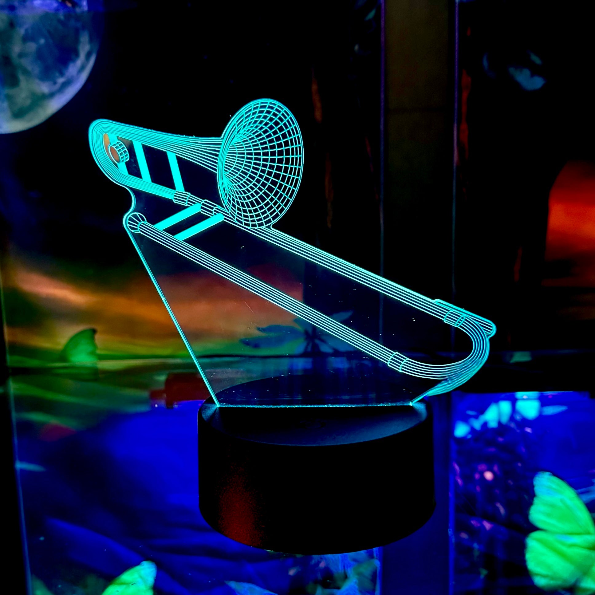 3D Music Lights: Trombone