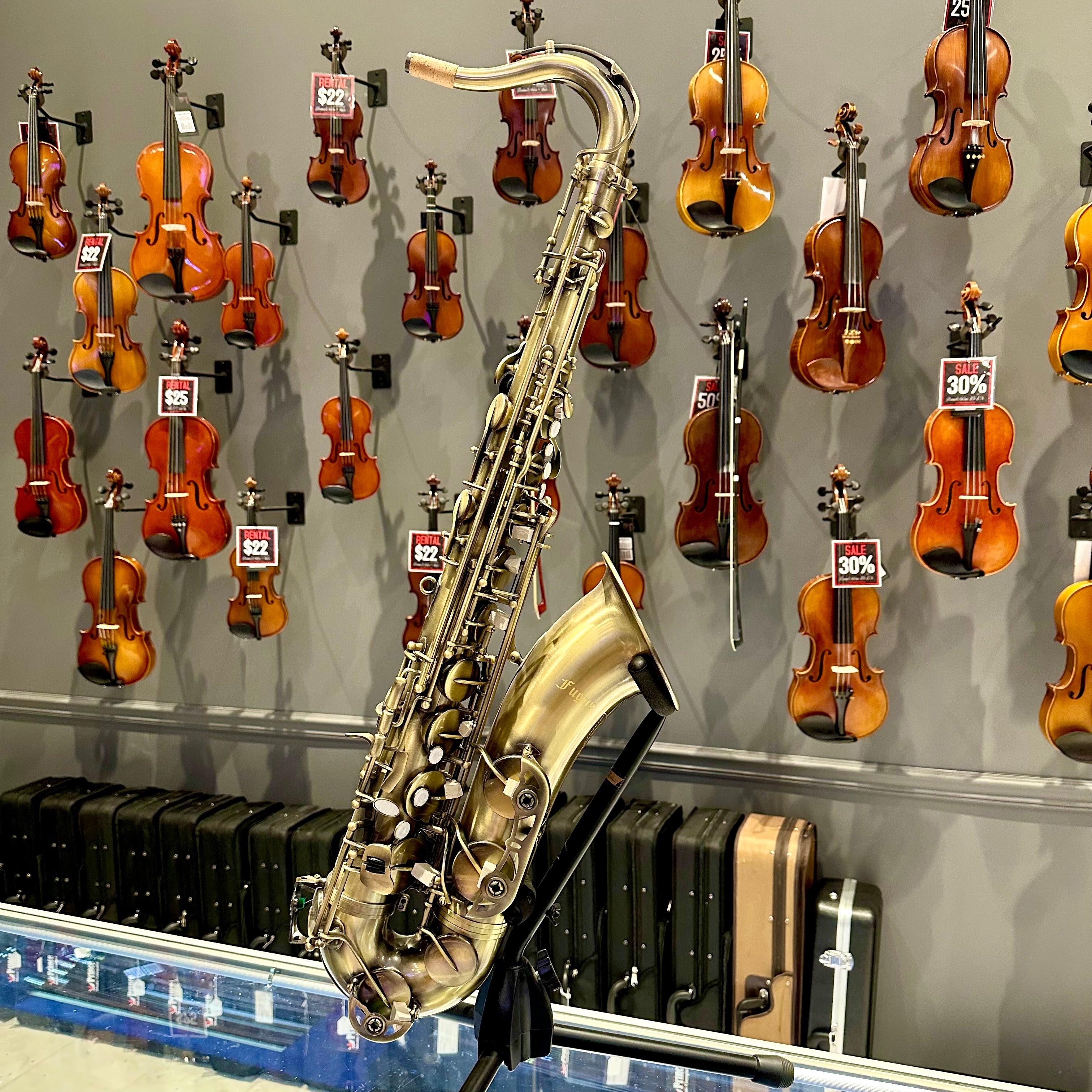 Fugue F35ii: Professional Tenor Saxophone, Antigue Finish