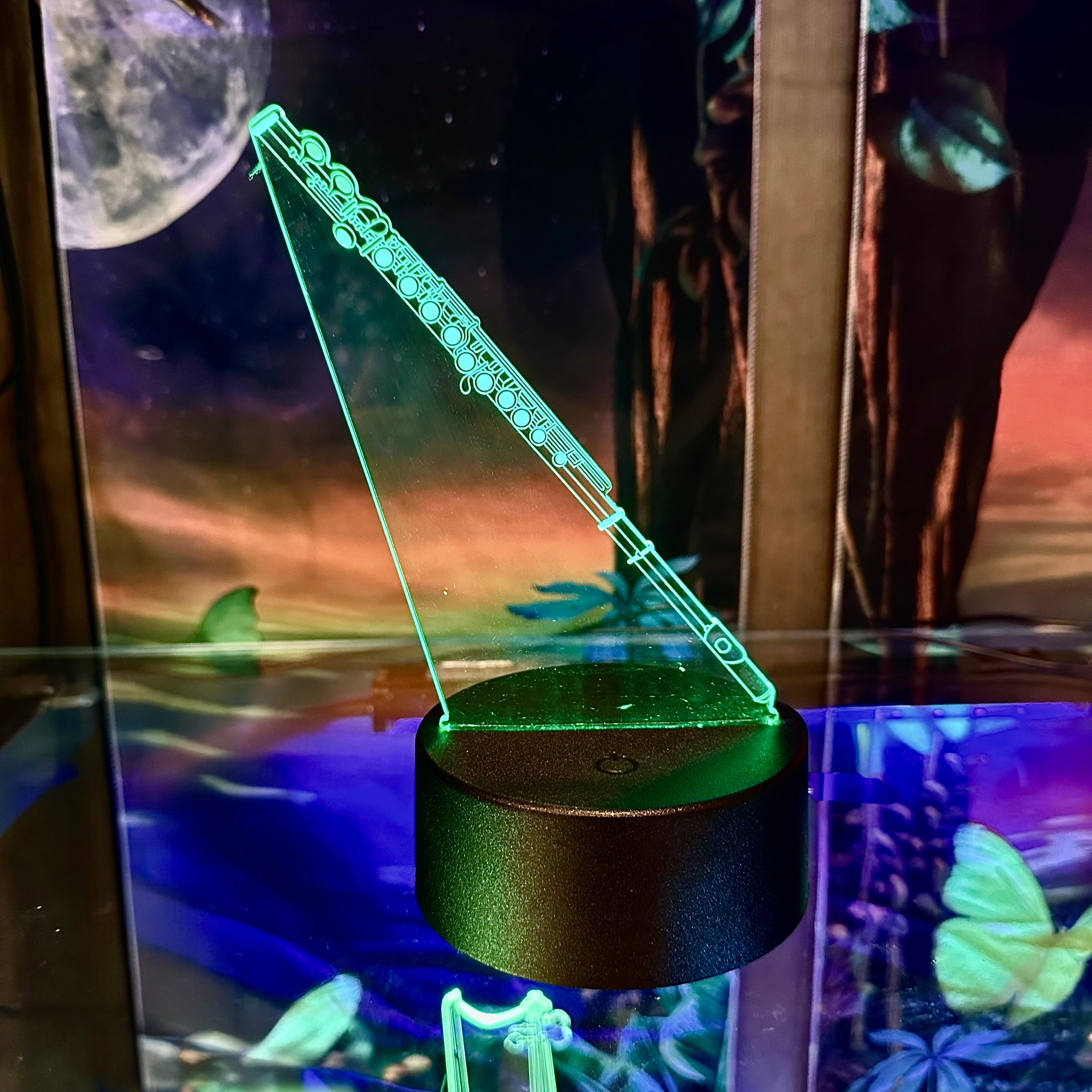 3D Music Lights: Flute