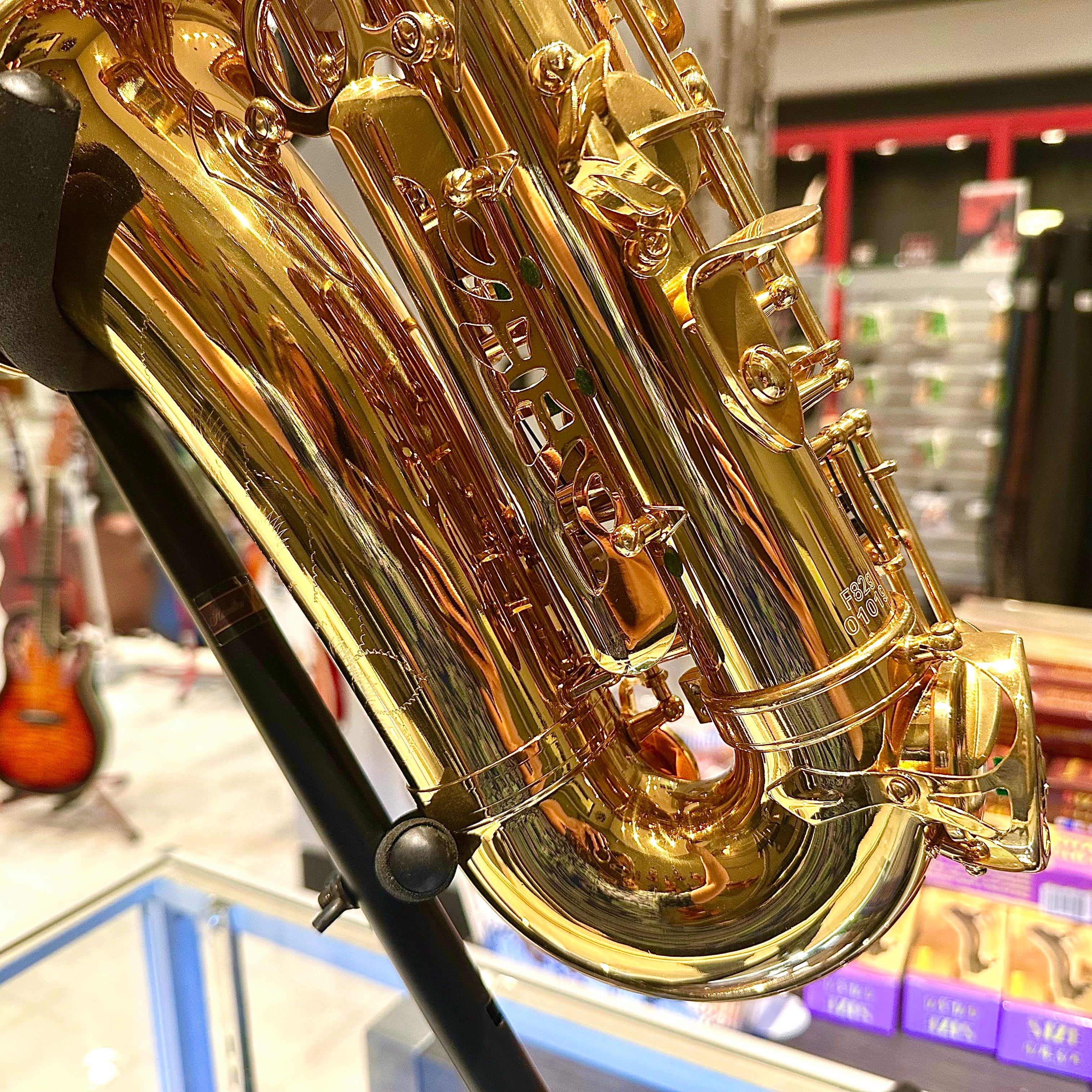 Fugue F82g: Student Alto Saxophone, Gold Lacquered