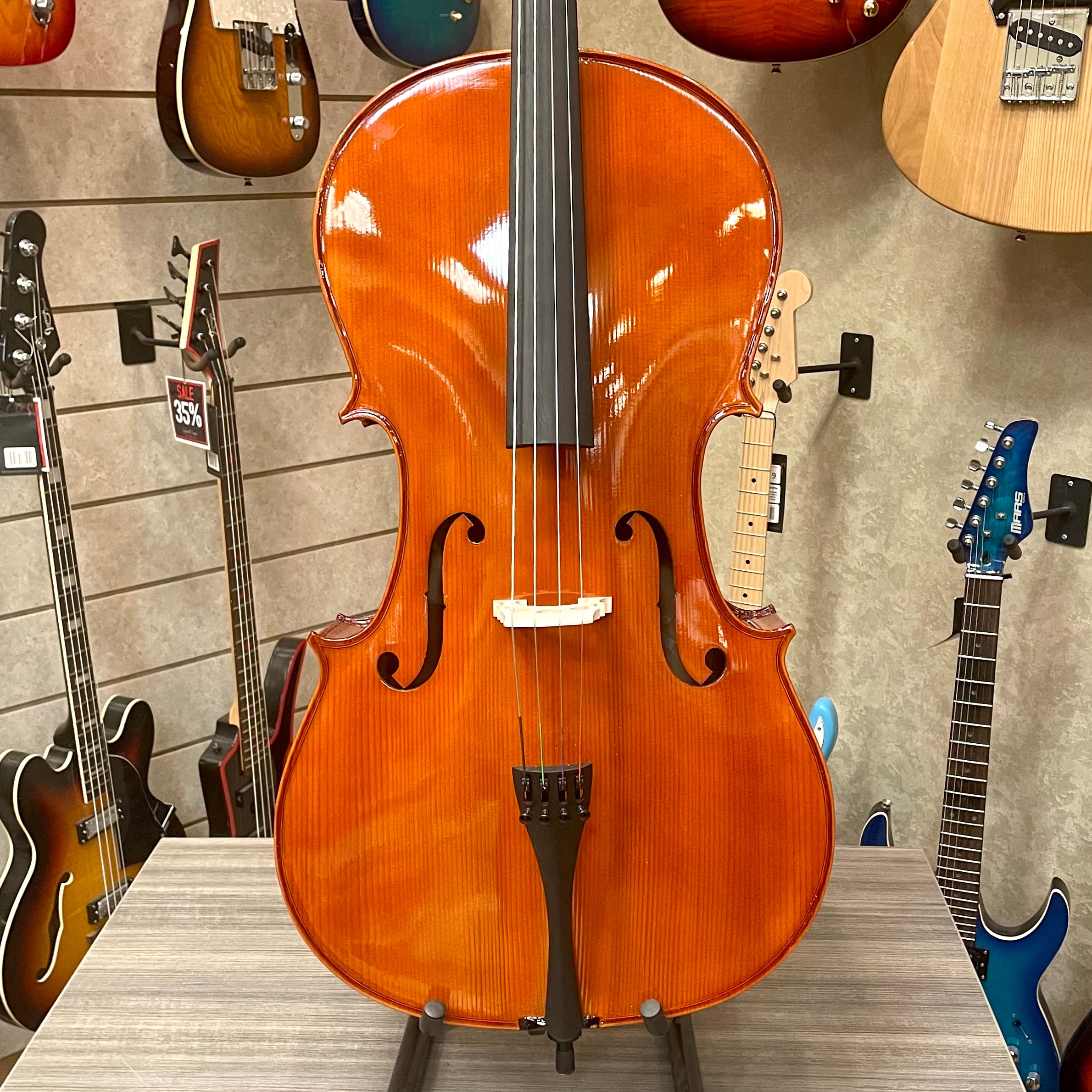 Strumenti a Corde 204: Student Cello, Blonde, 4/4