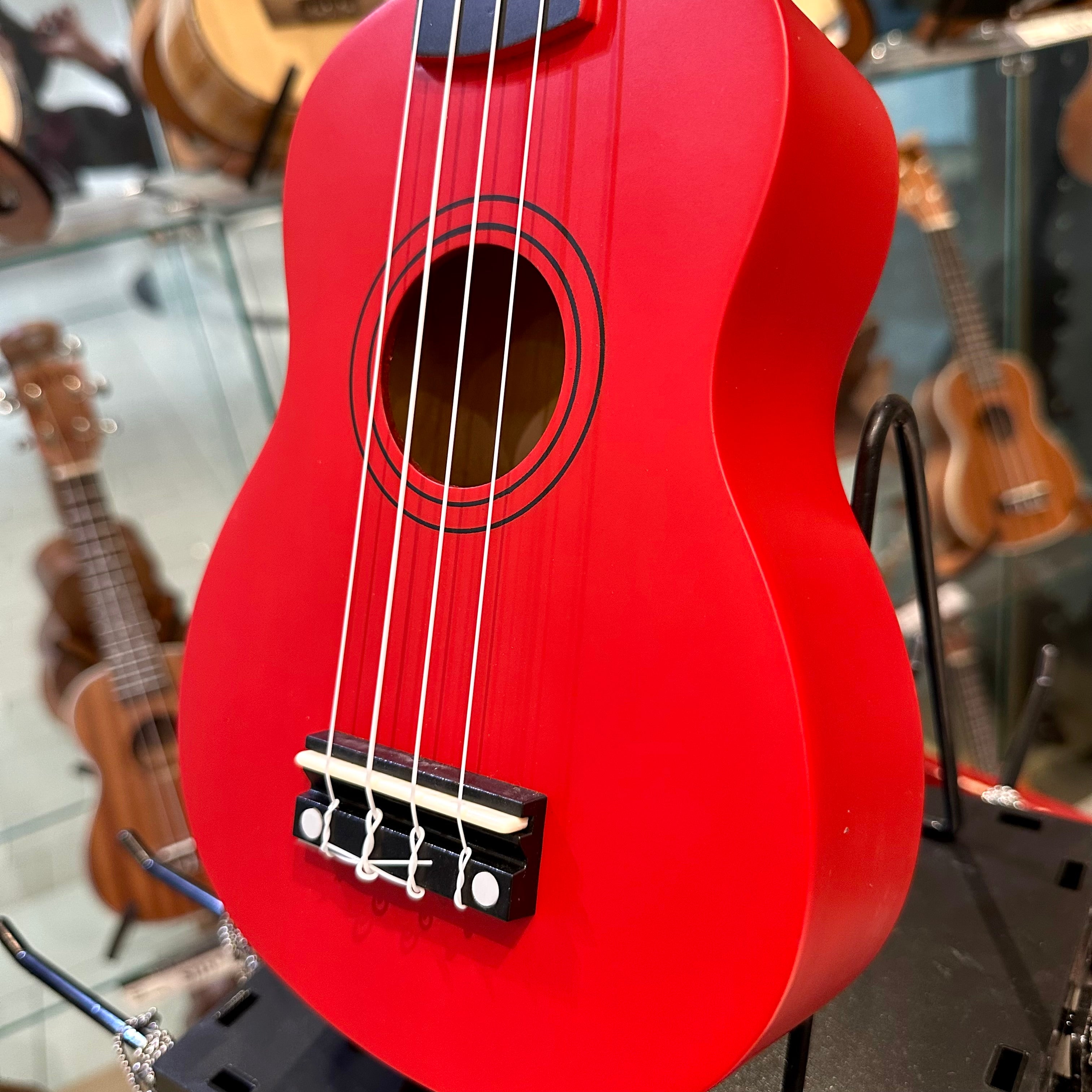 Rebrand Kids Colorful 21" Soprano Ukulele - Red
