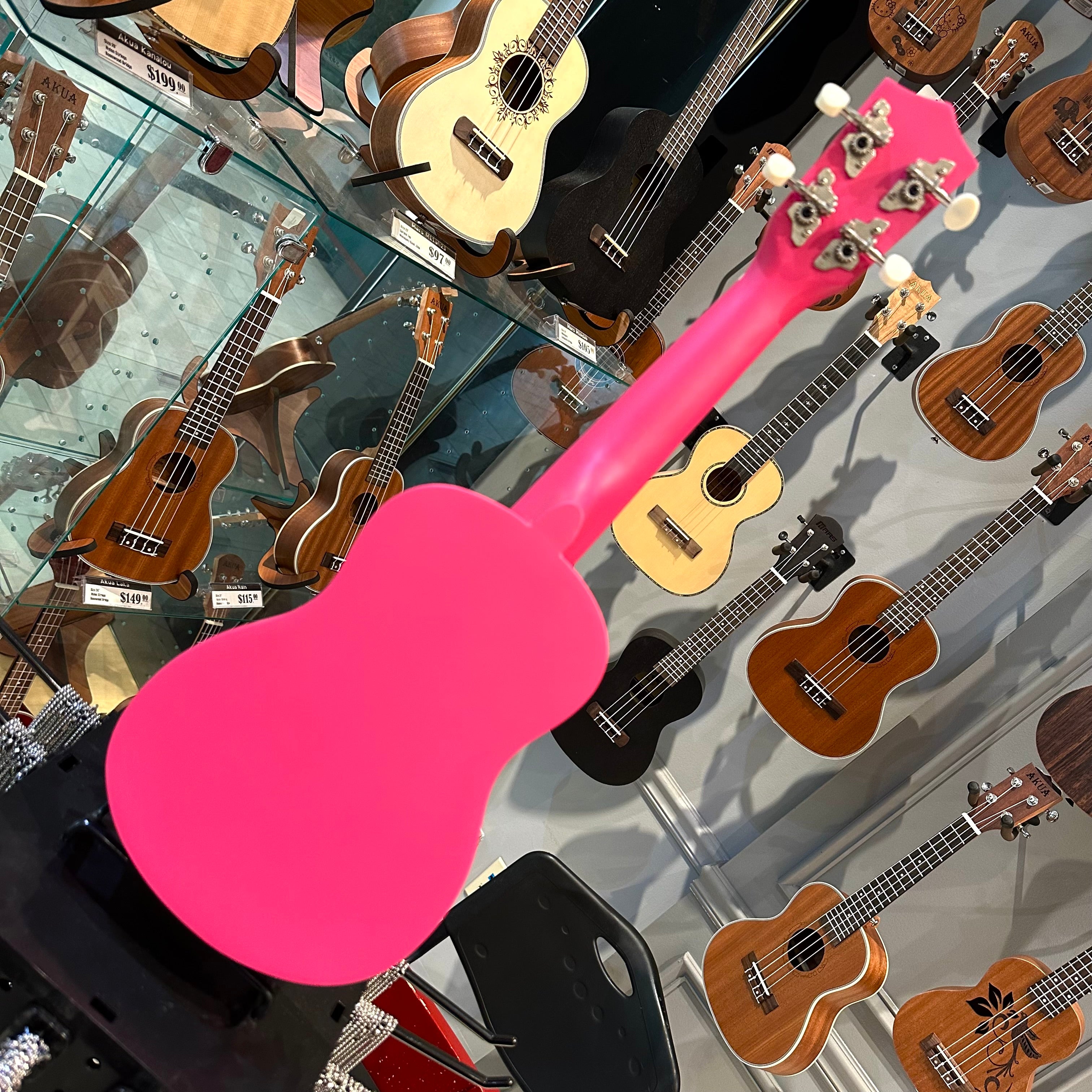 Rebrand Kids Colorful 21" Soprano Ukulele - Rose