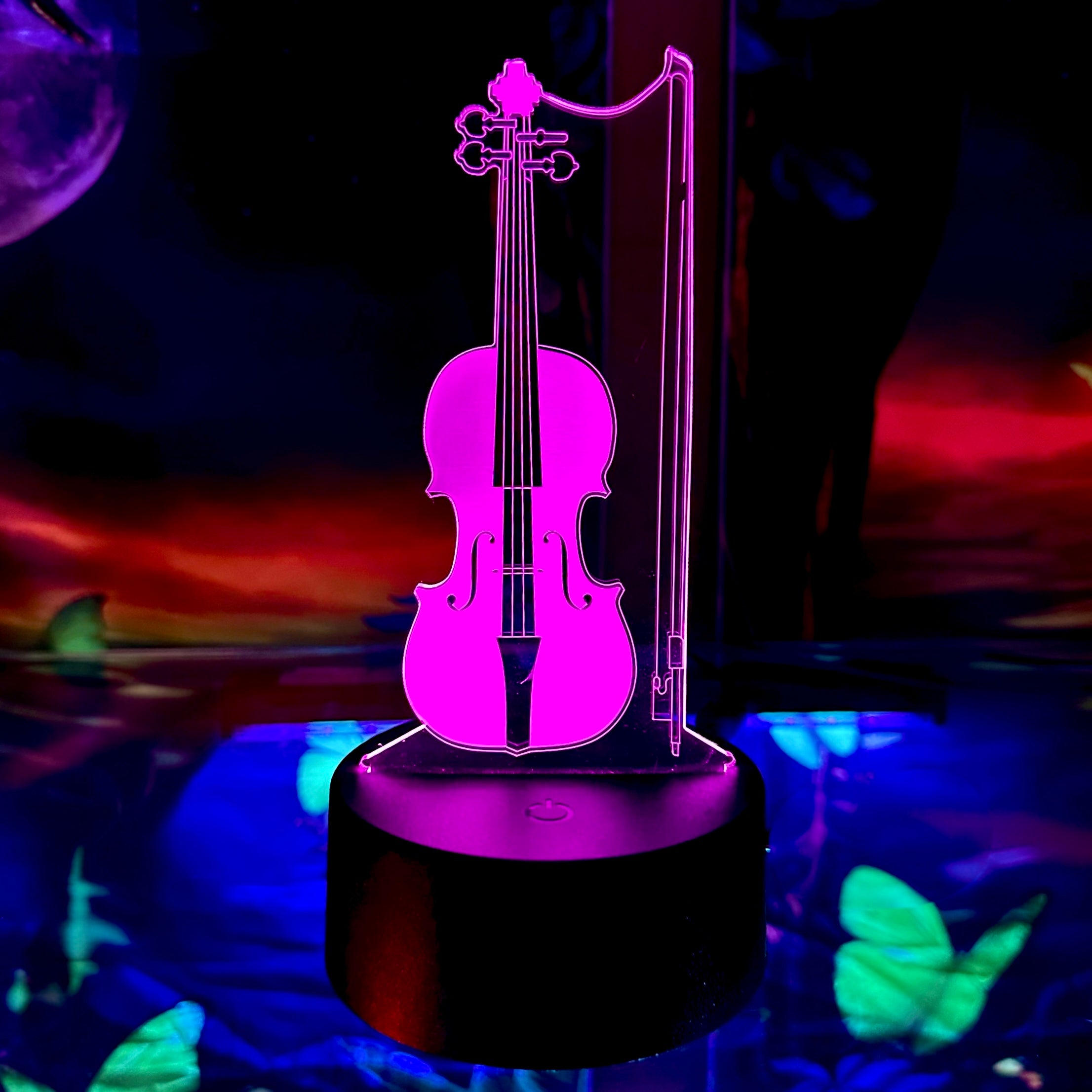 3D Music Lights: Cello