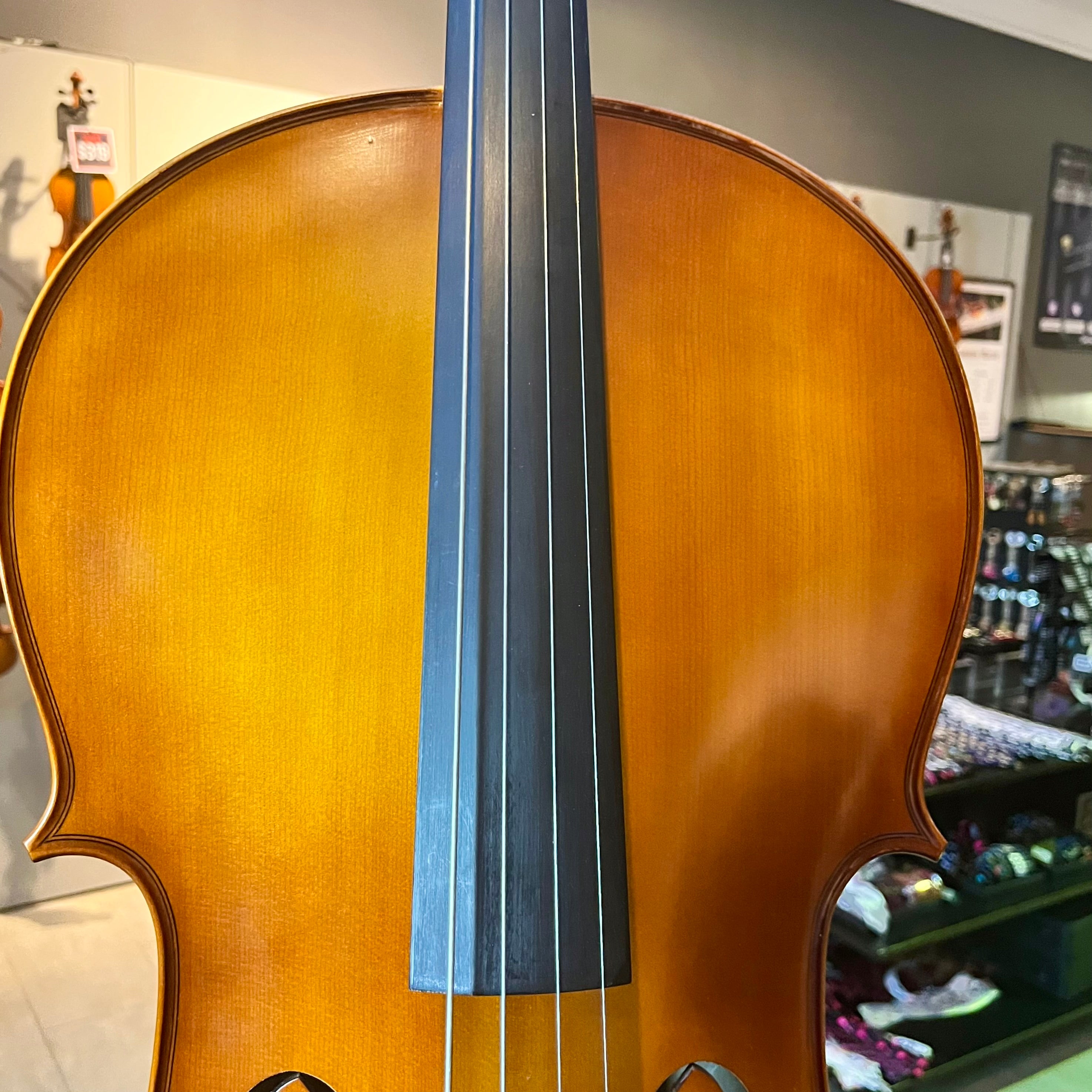 Strumenti a Corde 205: Student Cello, Solid, Satin, 4/4