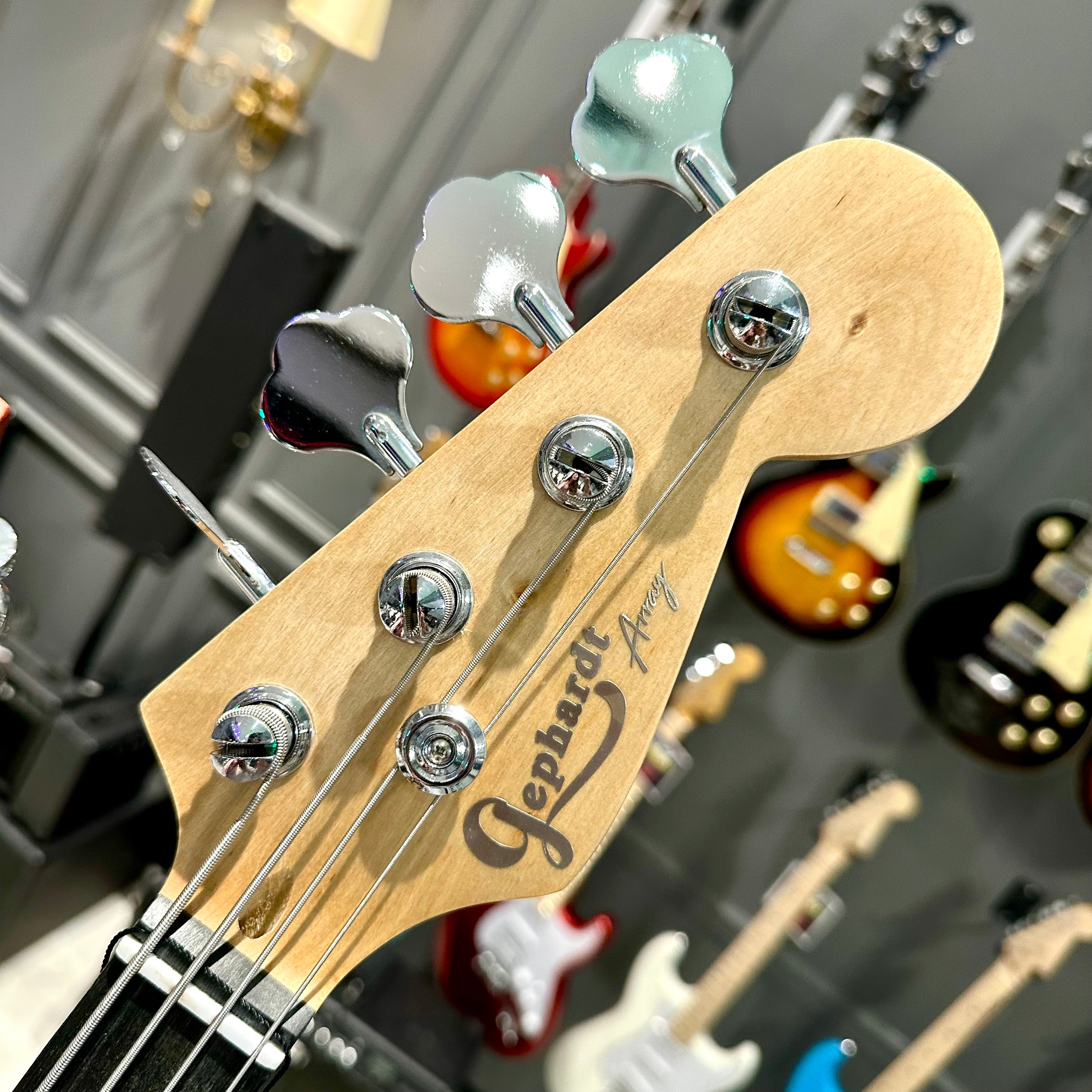 Gephardt Array: Bass Guitar - Purple Shimmer