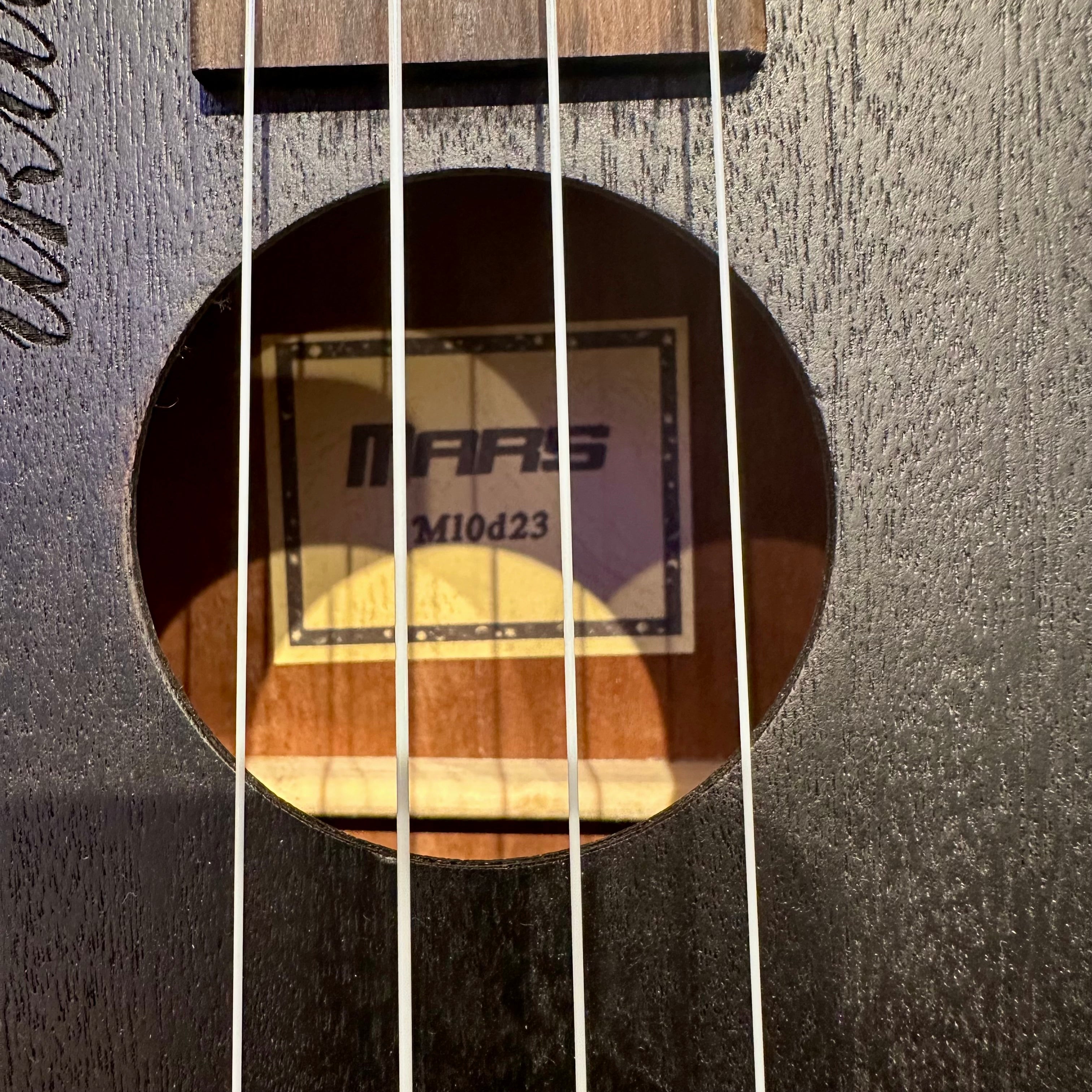 Mars m10ah23: 23” Concert Ukulele - Black