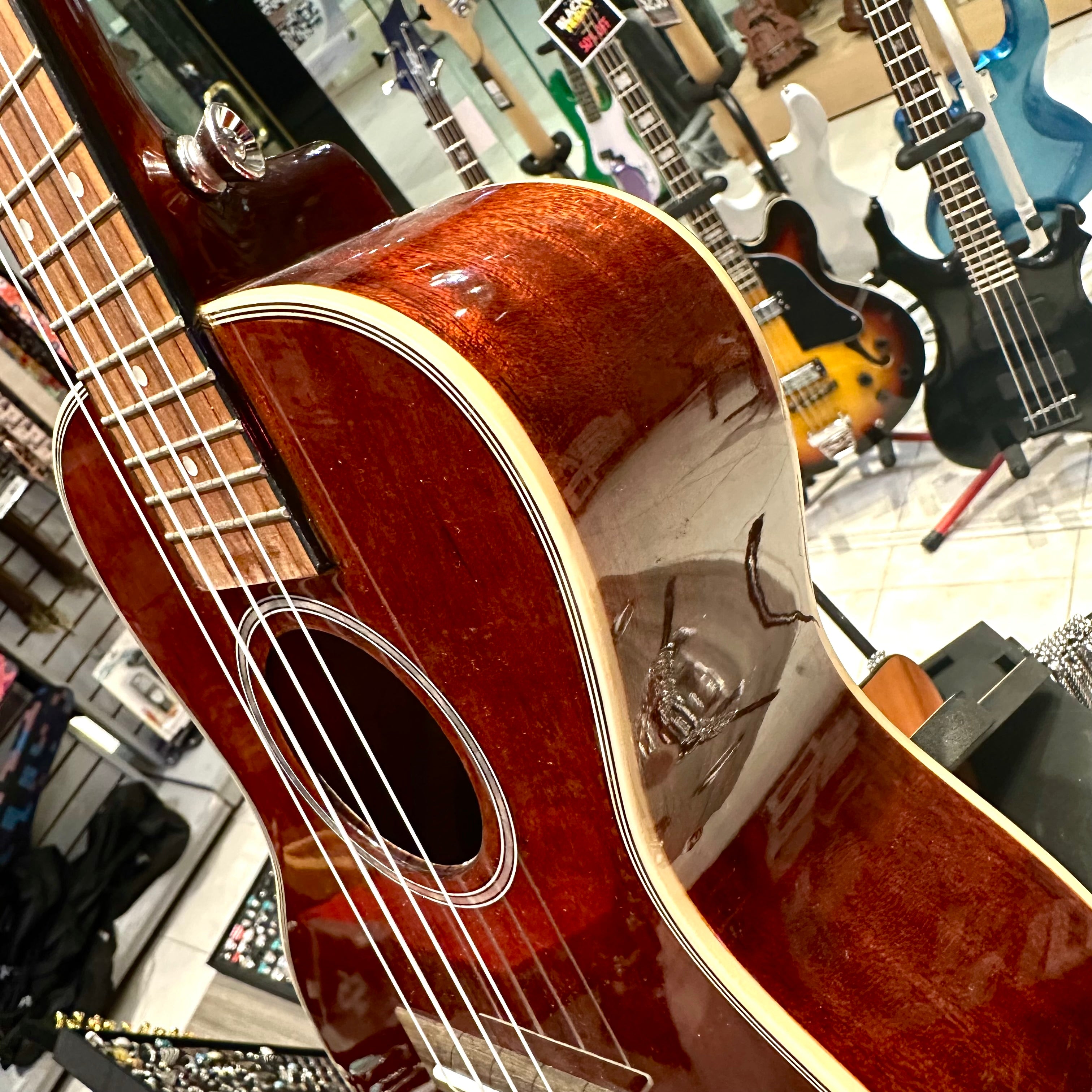 AKUA Earth: 24' Concert Ukulele, Mahogany - Brown