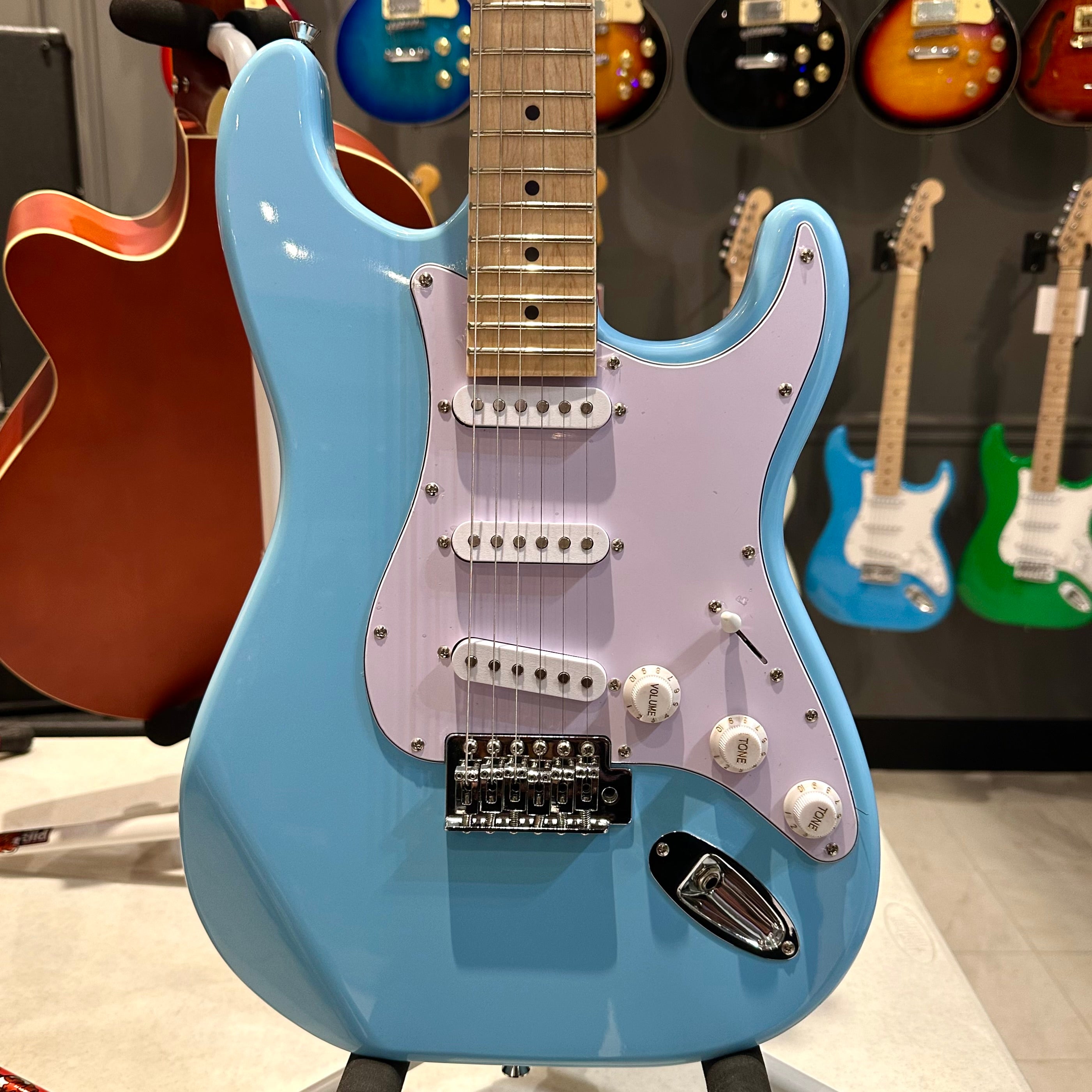 Gephardt Ground Series: 39" Electric Guitar, Maple Neck - Cobalt