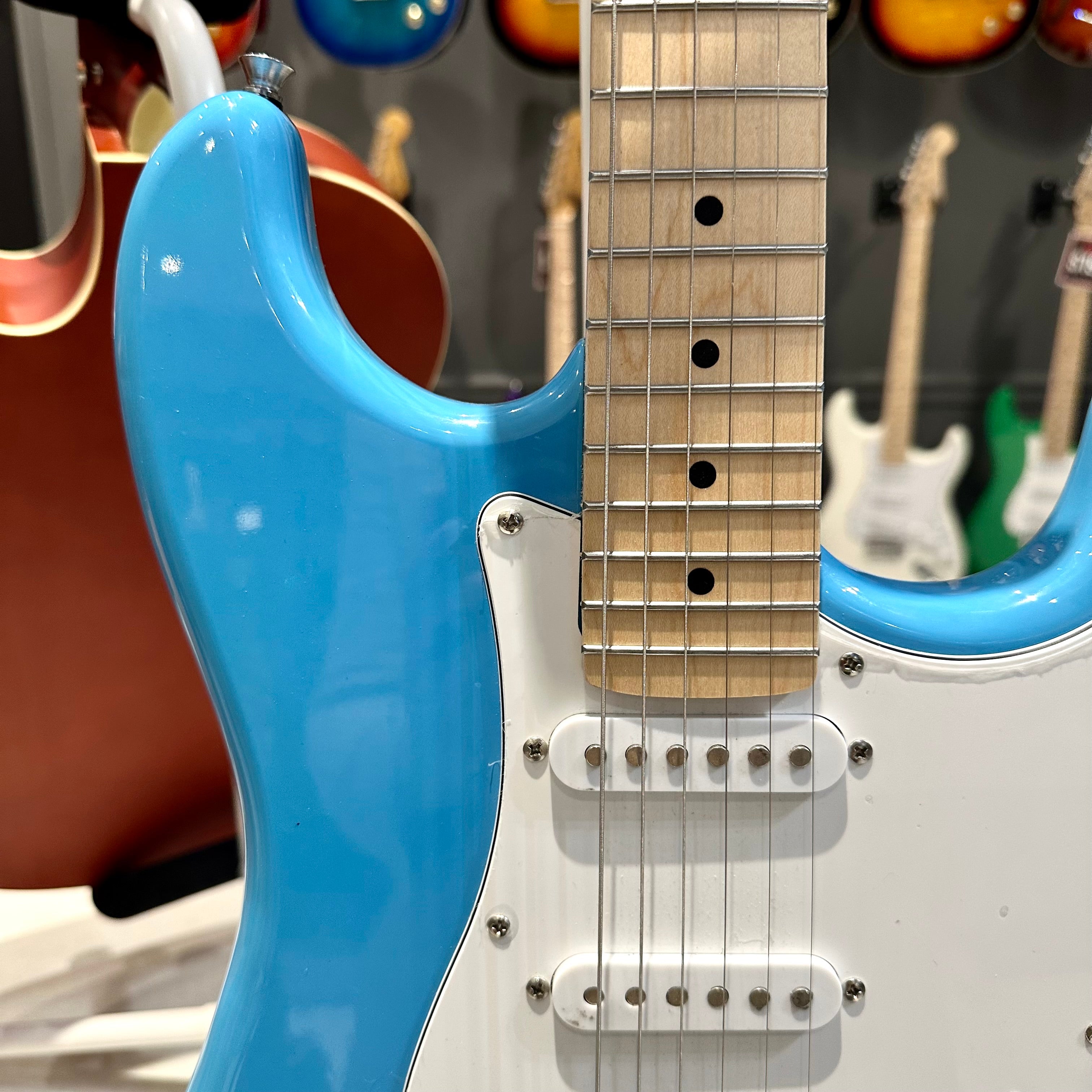 Gephardt Ground Series: 39" Electric Guitar, Maple Neck - Cobalt
