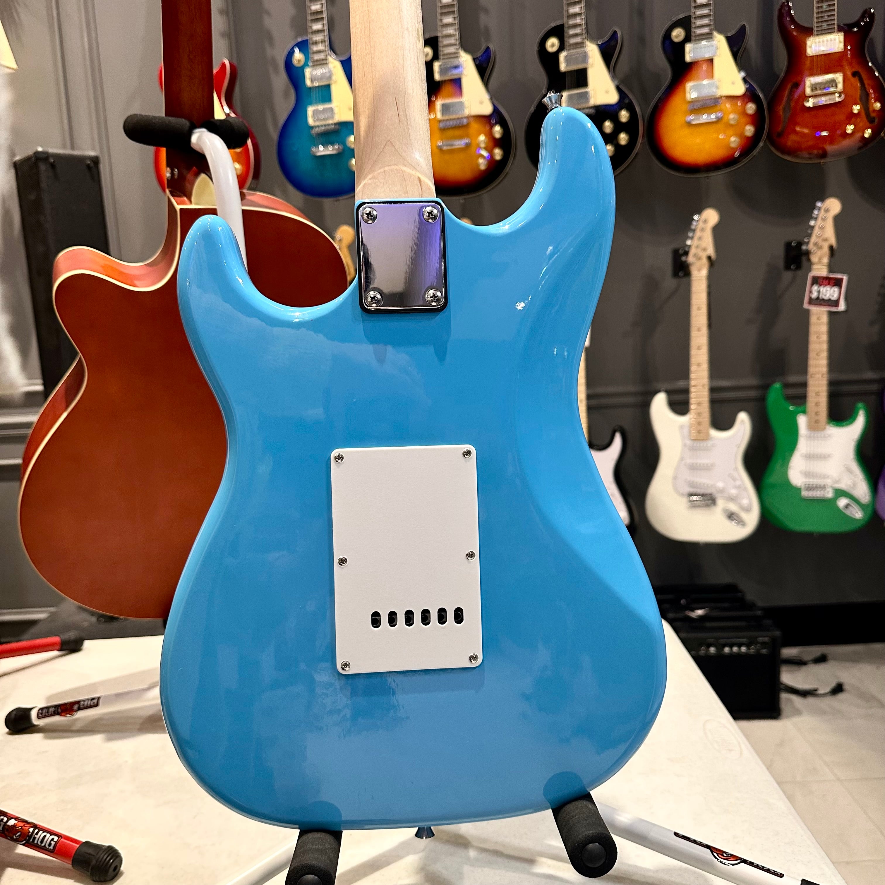 Gephardt Ground Series: 39" Electric Guitar, Maple Neck - Cobalt