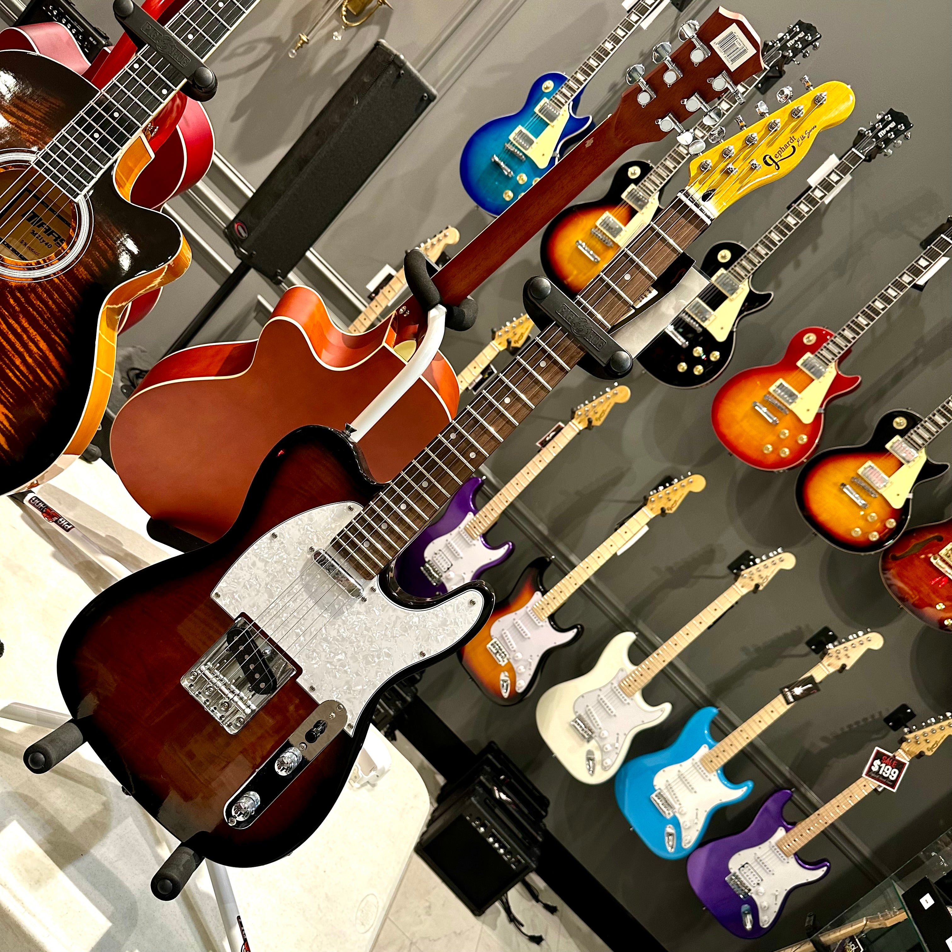 Gephardt Elite Series: Electric Guitar - Flamed Maple