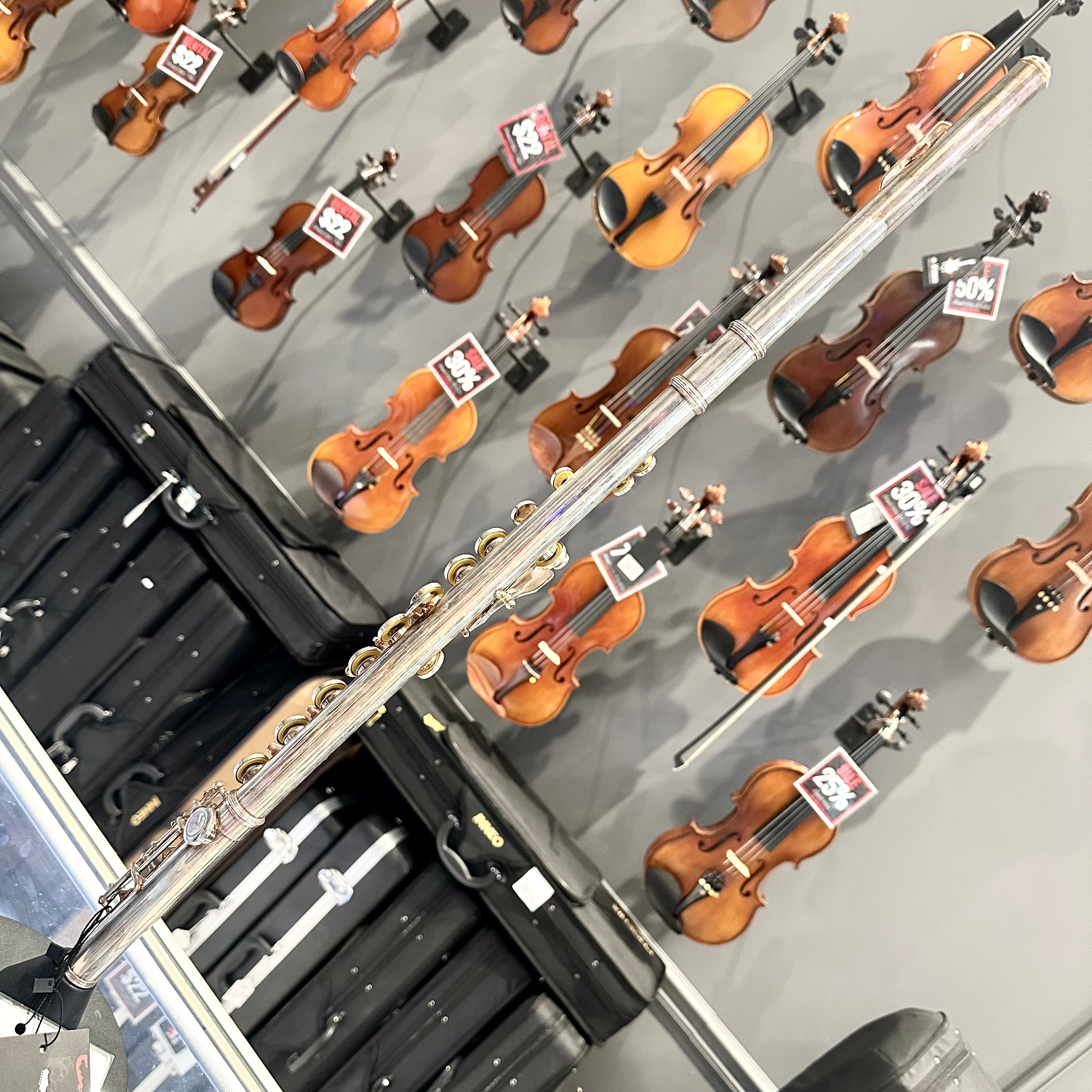 Fugue F100 Flute: Student Open-Hole, USED