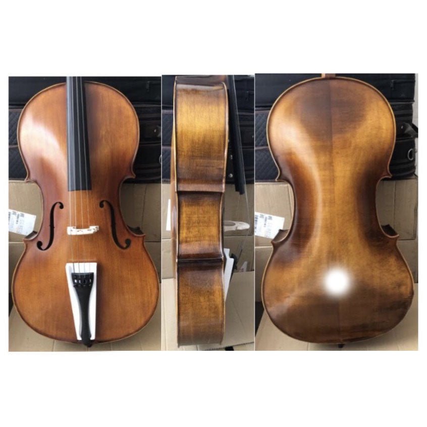 Opal VC612: Professional Cello, Hand Carved - 4/4