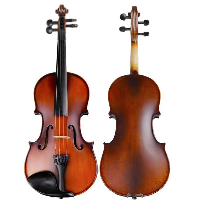 Strumenti a corde: 2500 - Student Violin, Hand Carved, Dark Matte