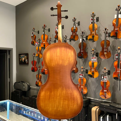 Strumenti a Corde 107: Student Cello, Solid Spruce Top, Matte Finish - 4/4