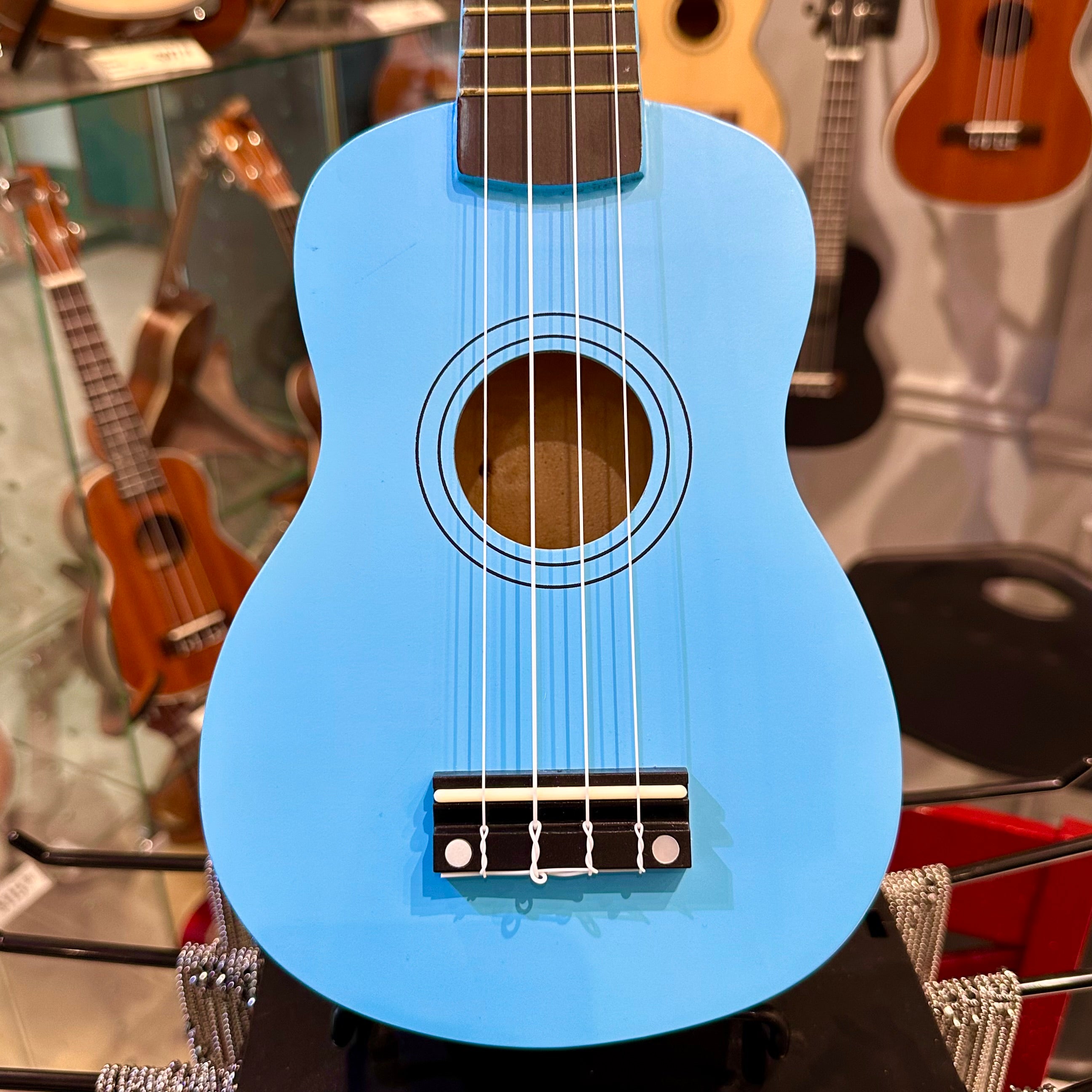 Rebrand Kids Colorful 21" Soprano Ukulele - Blue
