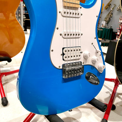 Gephardt Ground Series: 39" Electric Guitar, Maple Neck - Blue Shimmer