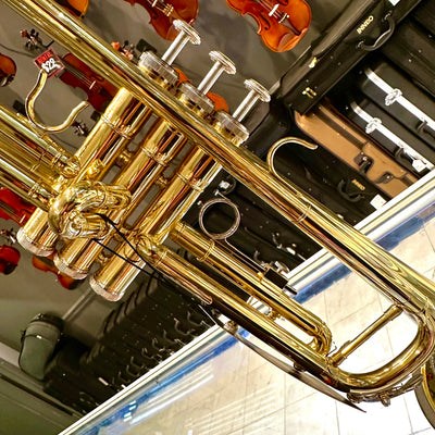 Opal OTR-100: Student Trumpet, Yellow Brass