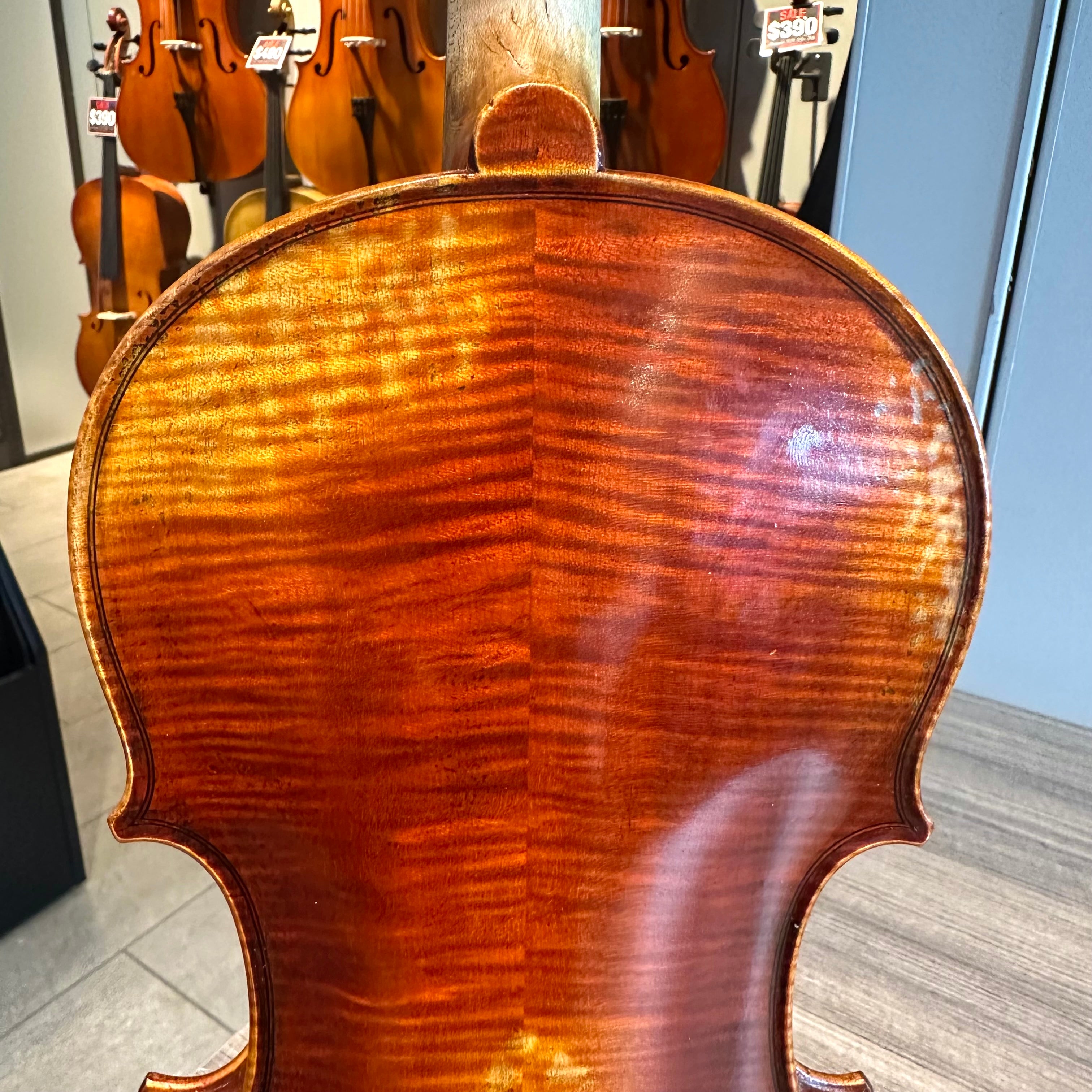 Strumenti a Corde 6400: Style B Intermediate Violin - 4/4