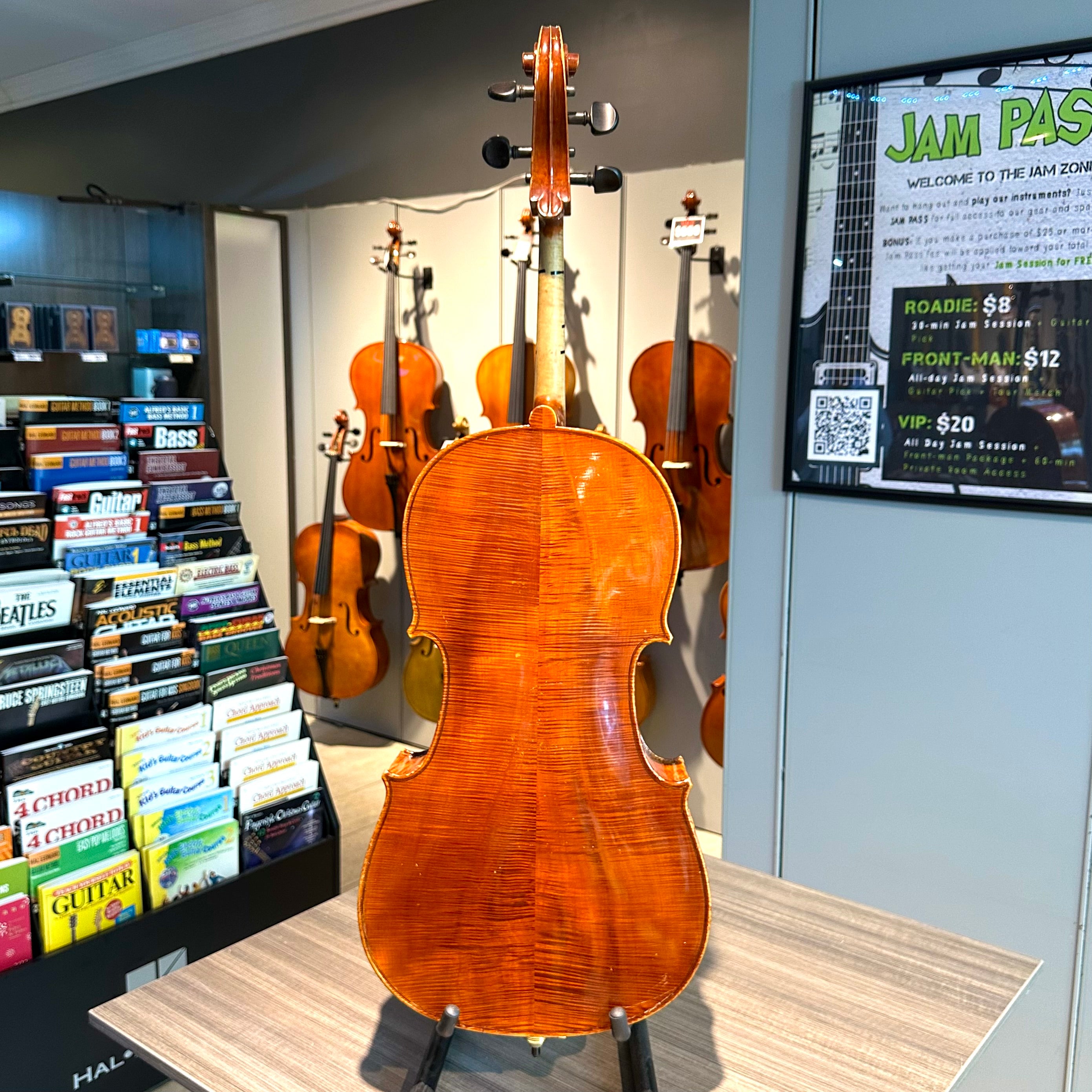Golden Bamboo from Quinn Violin: 1/2 Cello, anno 2000