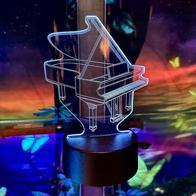 3D Music Lights: Piano