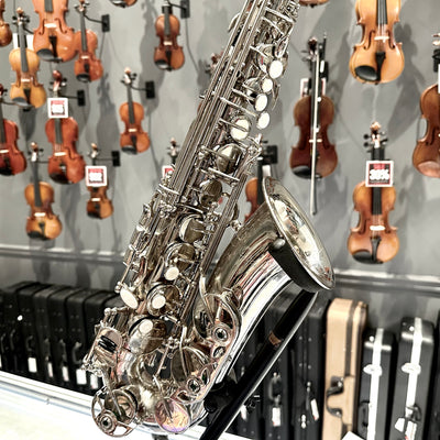 Opal OAS-300: Intermediate Alto Saxophone, Nickel Plated