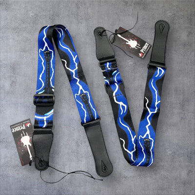 Soft Weave Guitar/Ukulele Strap: Lightning