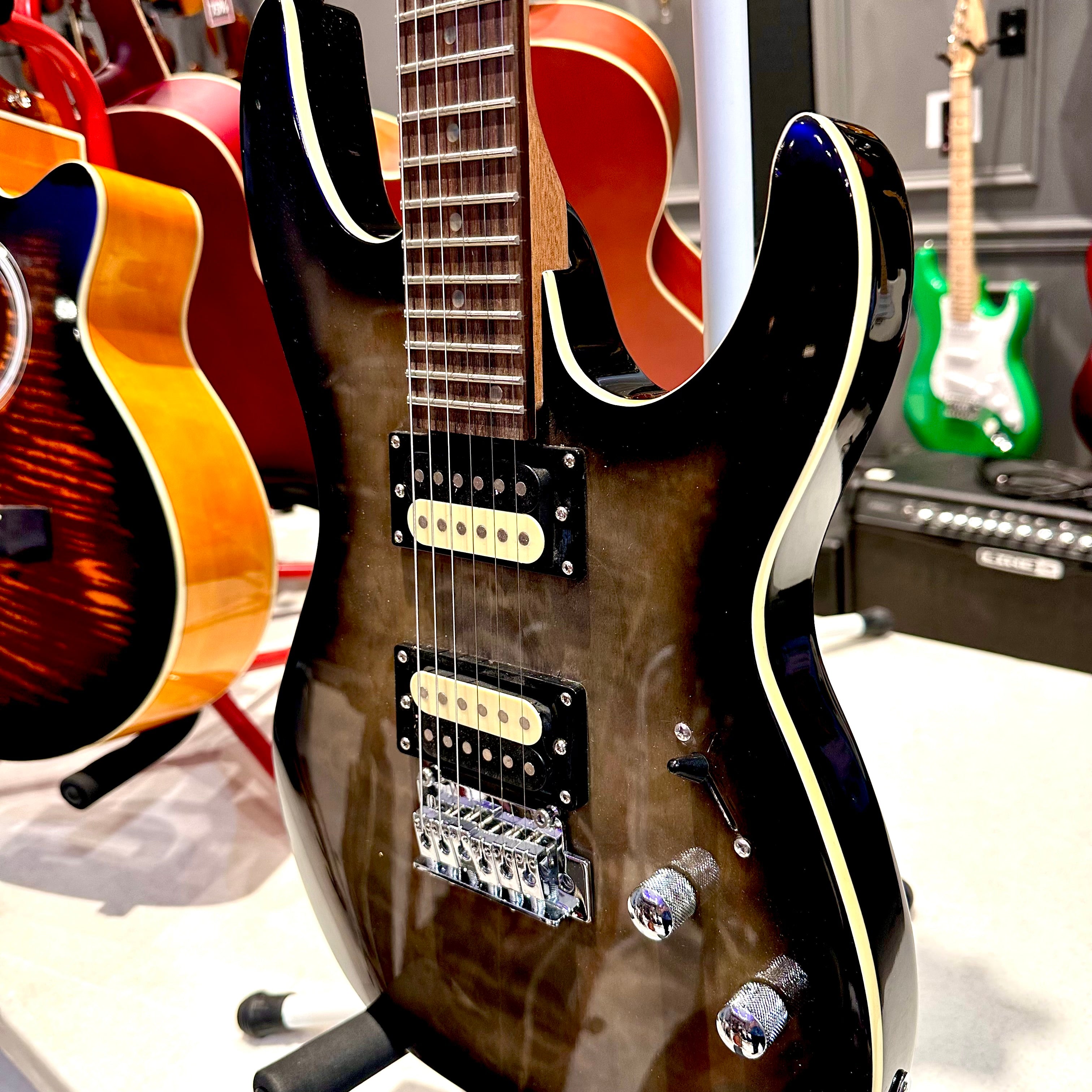 Mars Guitars: Heartbeat - Electric, Smokey Charcoal