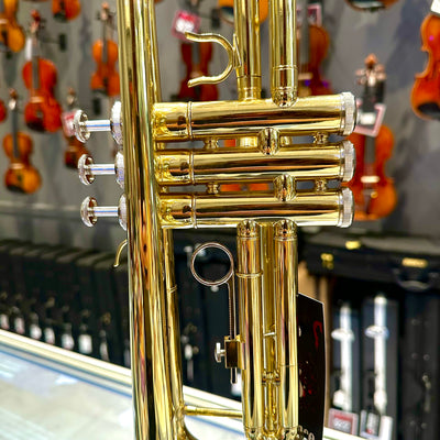 Opal OTR-100: Student Trumpet, Yellow Brass