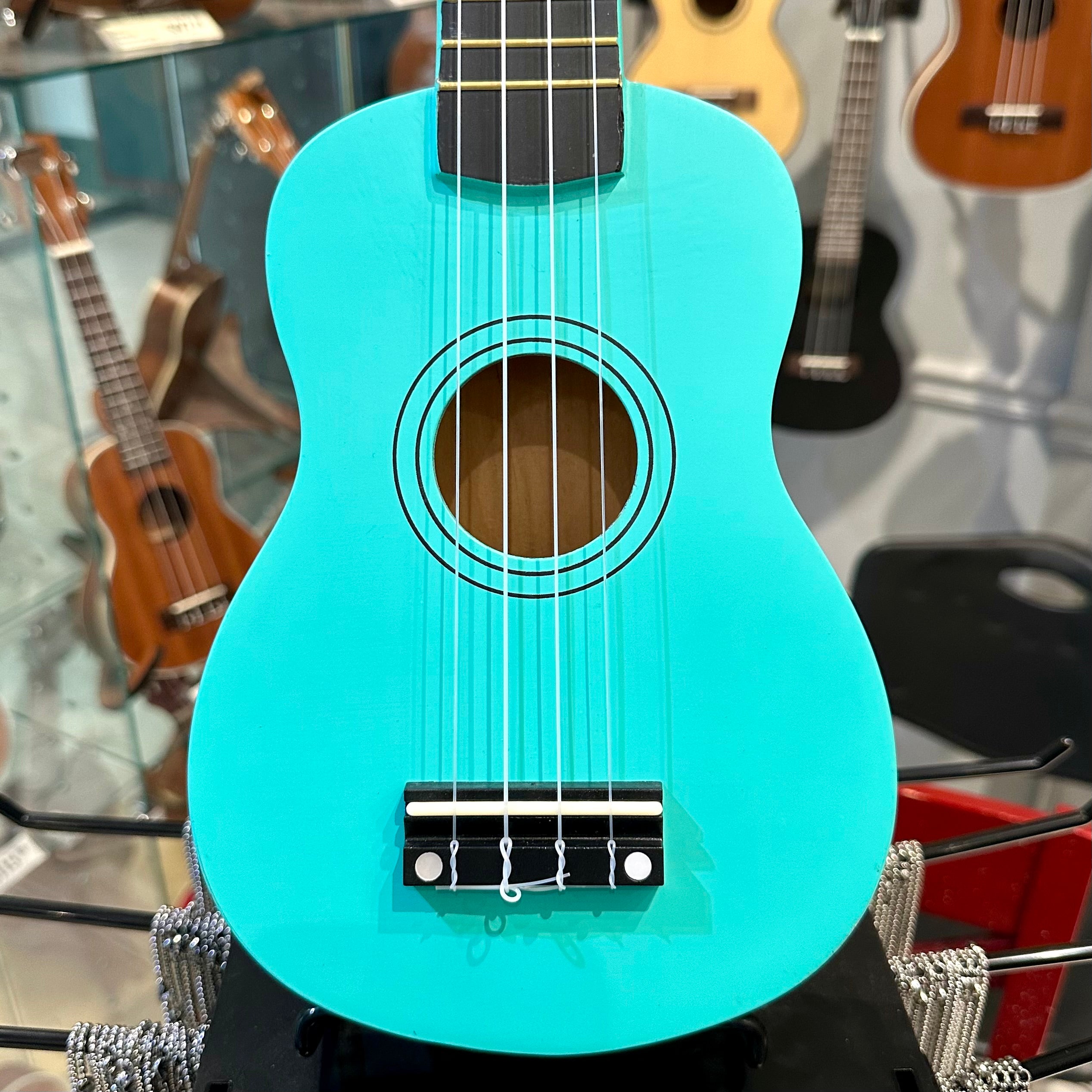 Rebrand Kids Colorful 21" Soprano Ukulele - Mint Green