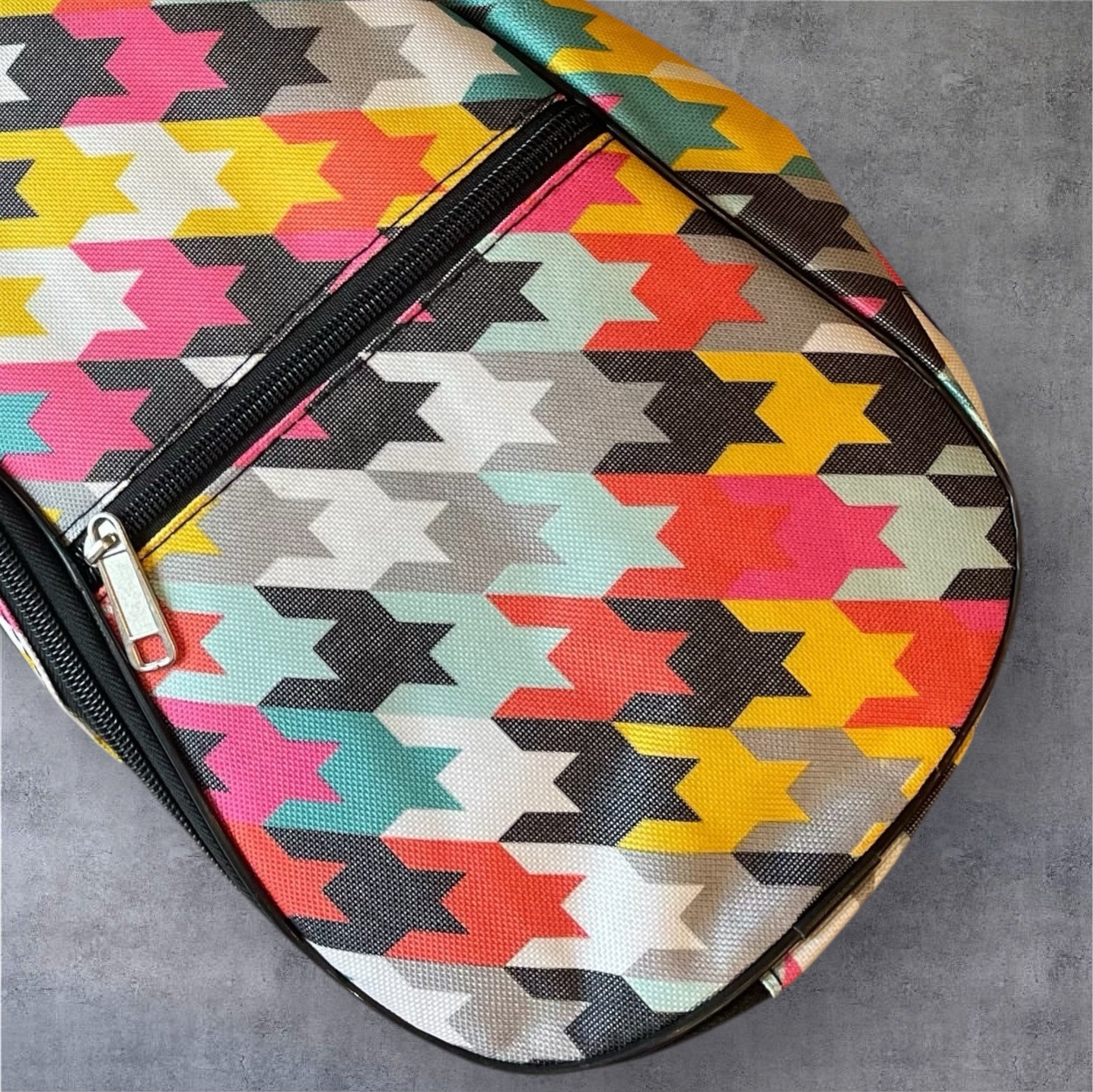 Ukulele Canvas Case: Geometric