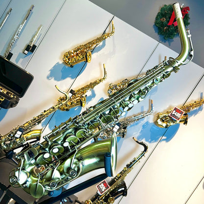 Opal OAS-400: Intermediate Alto Saxophone, Classic Antique Finish