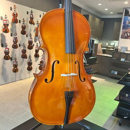 Damaged Strumenti a Corde 104: Student Cello, Laminated - 4/4