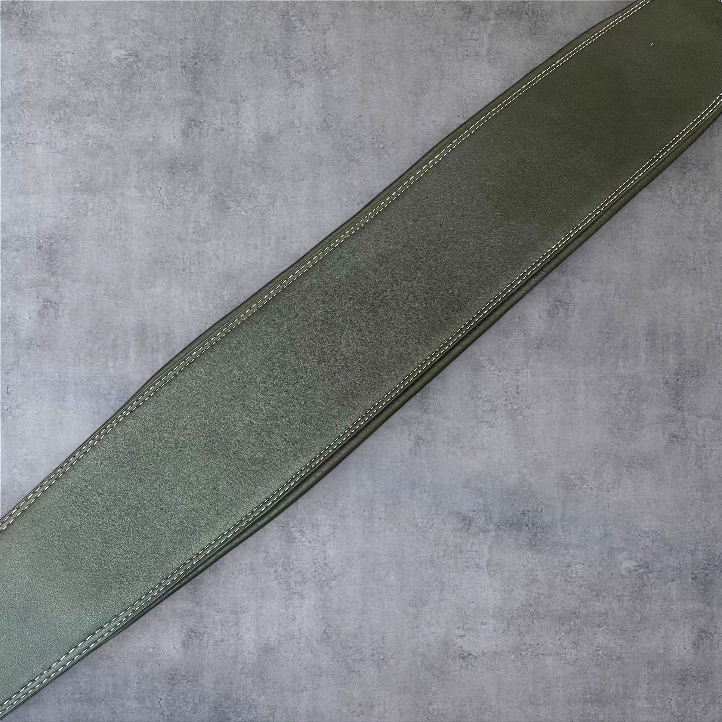 Gephardt PU Leather Guitar/Bass Strap - Solid Black