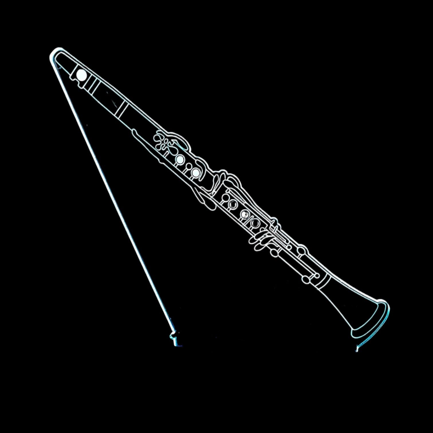 3D Music Lights: Clarinet