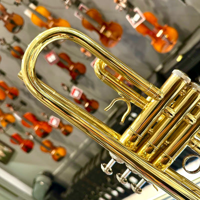 Opal OTR-100: Student Trumpet, Yellow Brass