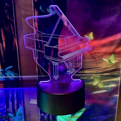 3D Music Lights: Piano