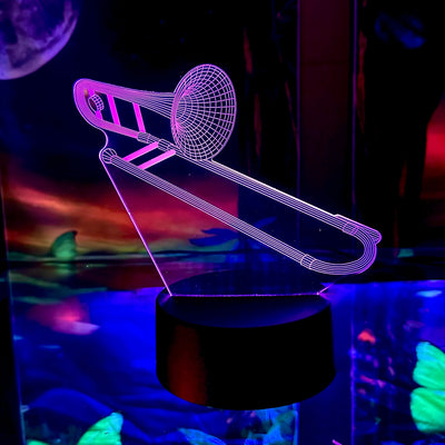 3D Music Lights: Trombone