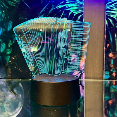 3D Music Lights: Accordian
