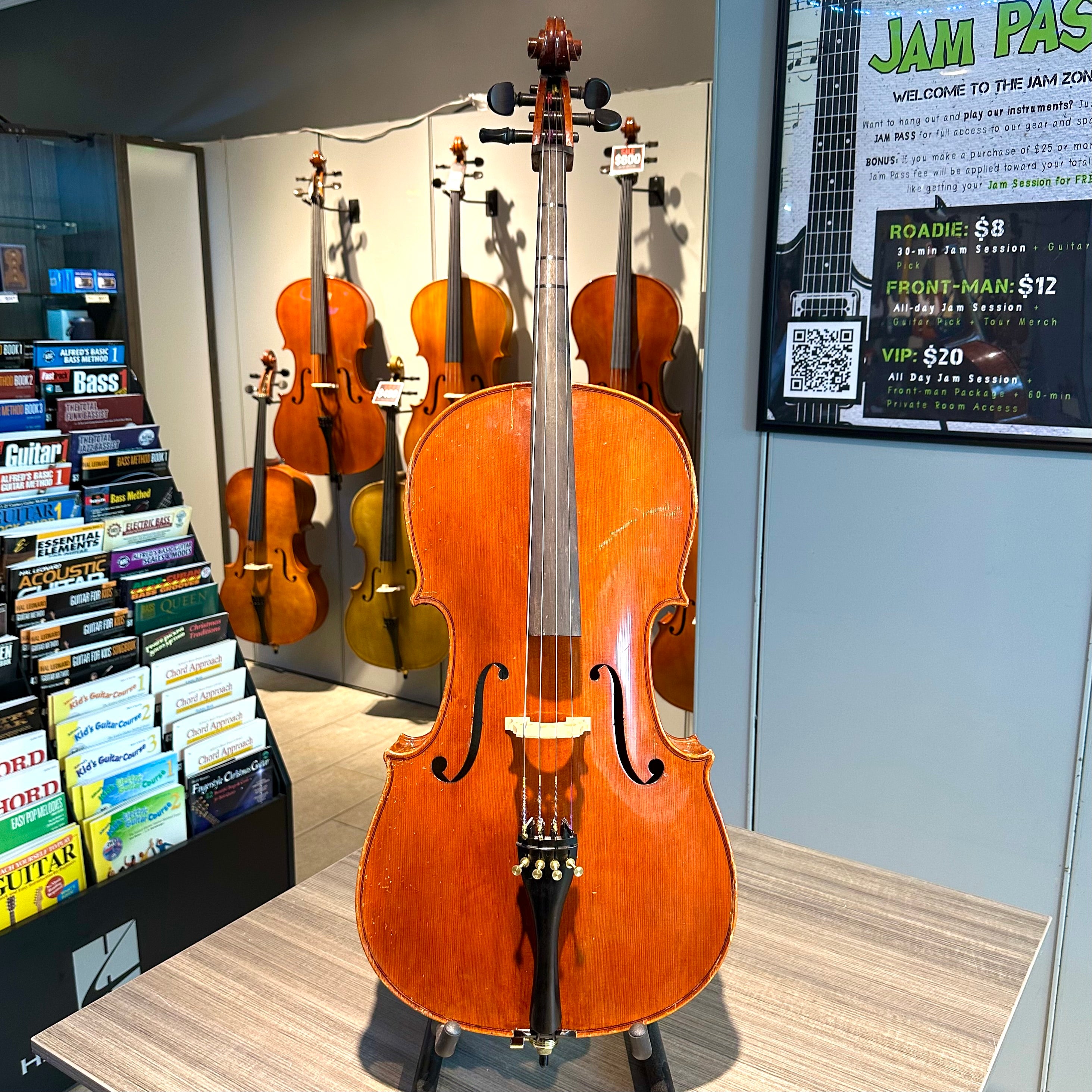 Golden Bamboo from Quinn Violin: 1/2 Cello, anno 2000
